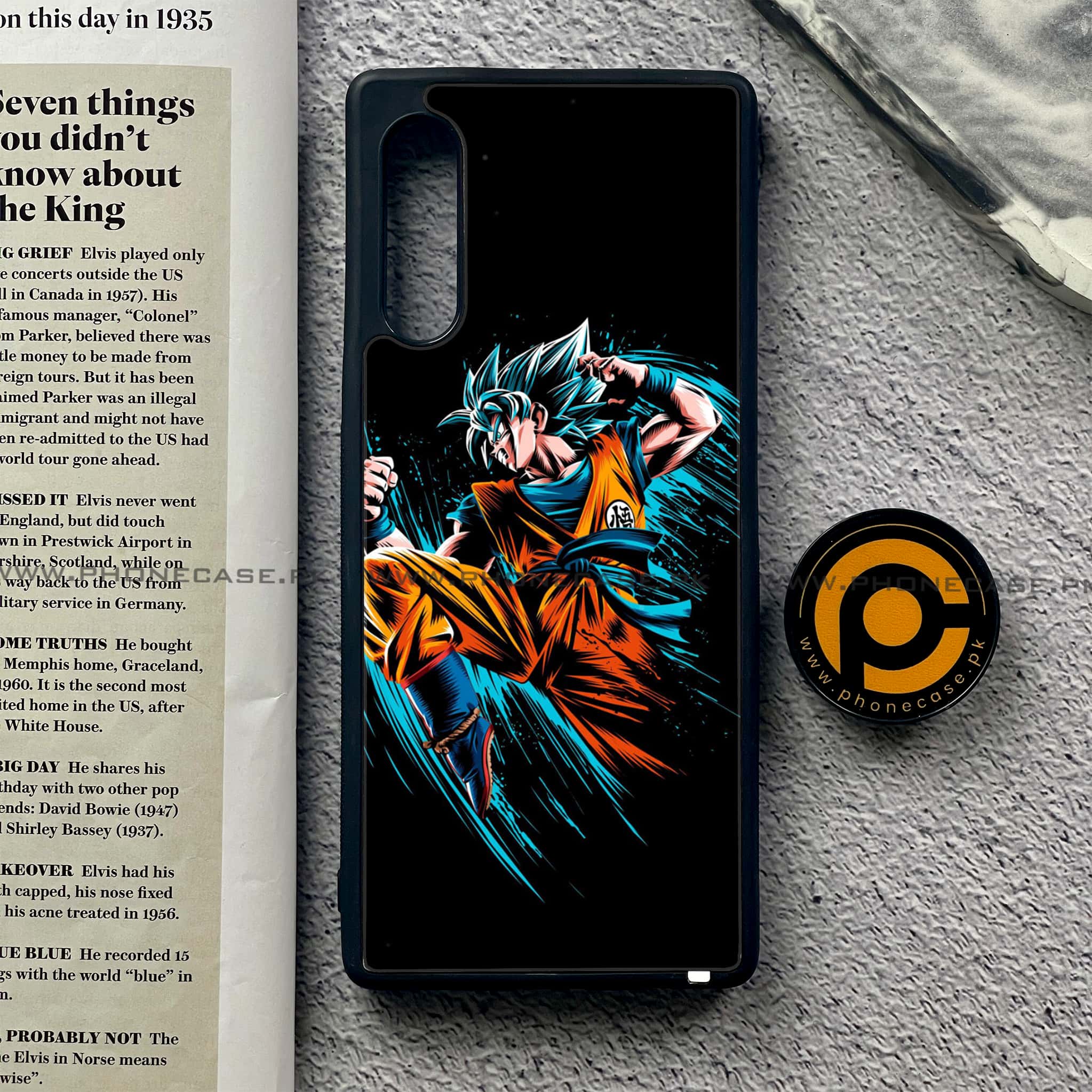 LG Velvet - Anime 2.0 Series - Premium Printed Glass soft Bumper shock Proof Case