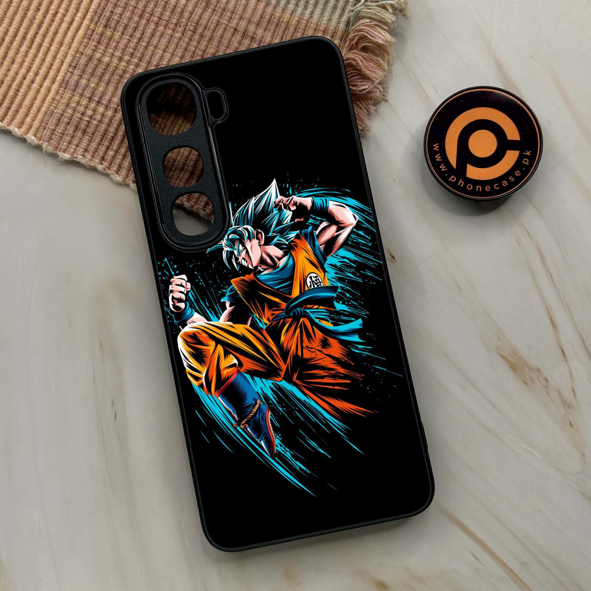 Vivo Y400 - Anime 2.0 Series - Premium Metal Printed soft Bumper shock Proof Case