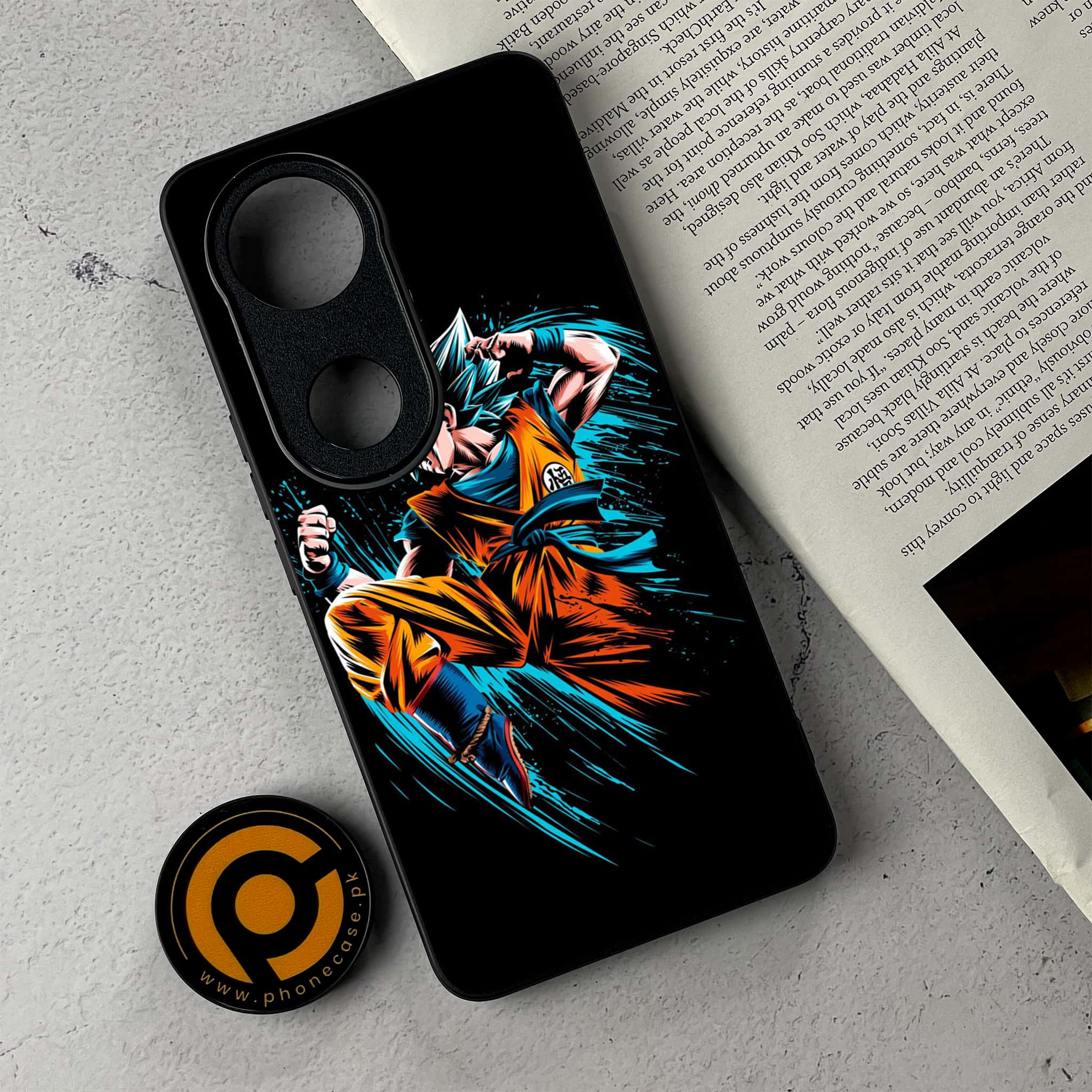 Vivo V50 - Anime 2.0 Series - Premium Metal Printed Soft Bumper Shockproof Case