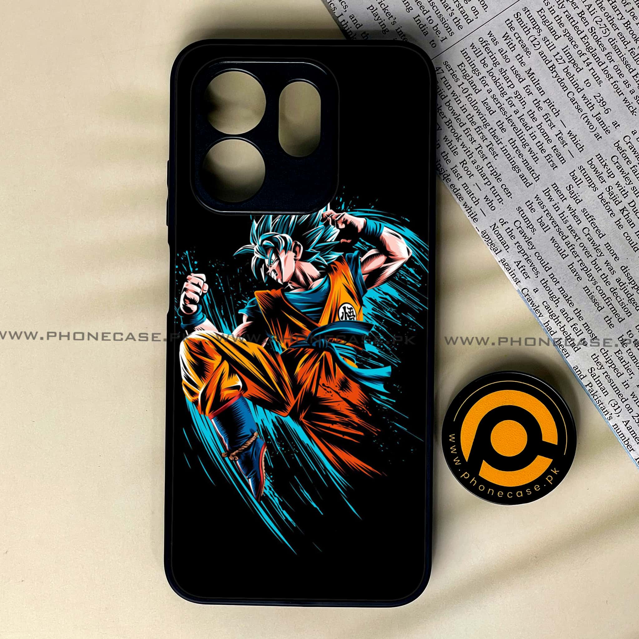 Infinix Smart 9 HD - Anime 2.0 Series - Premium Metal Printed soft Bumper shock Proof Case