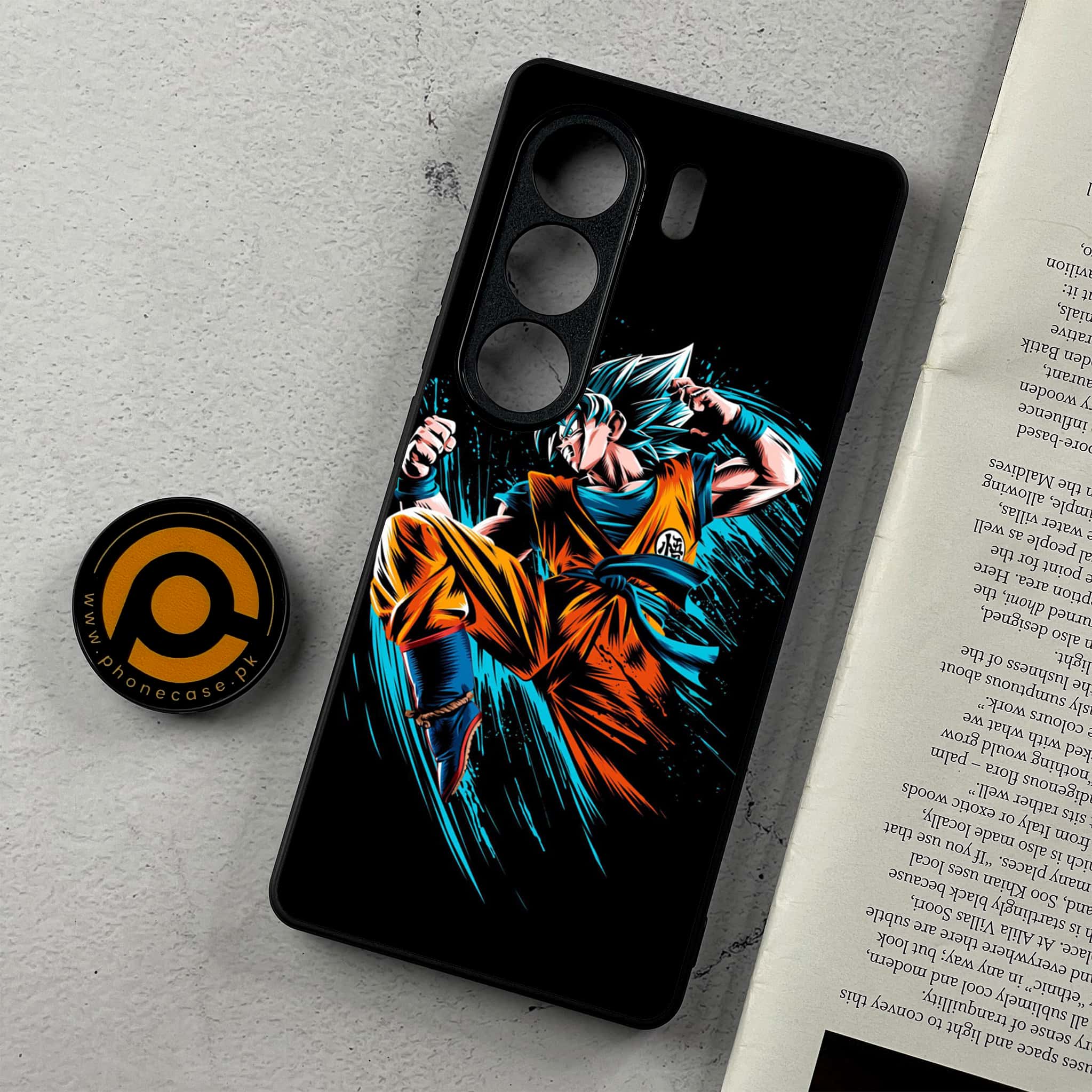 Tecno Camon 40 - Anime 2.0 Series - Premium Metal Printed Soft Bumper Shockproof Case