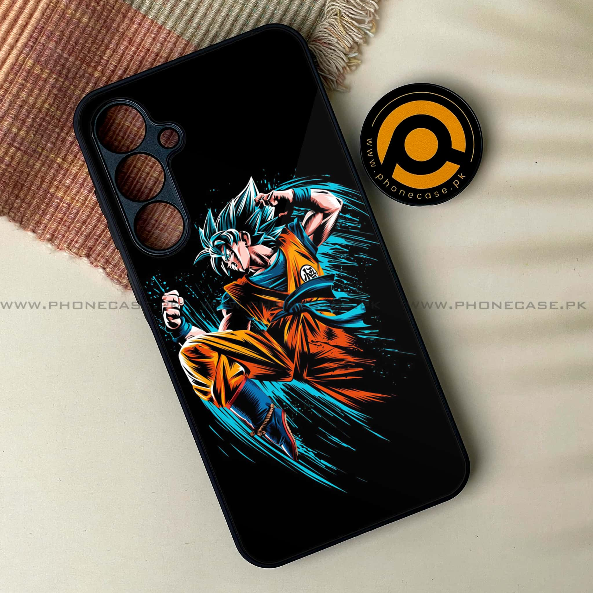 Galaxy A35 5G - Anime 2.0 Series - Premium Printed Glass soft Bumper shock Proof Case