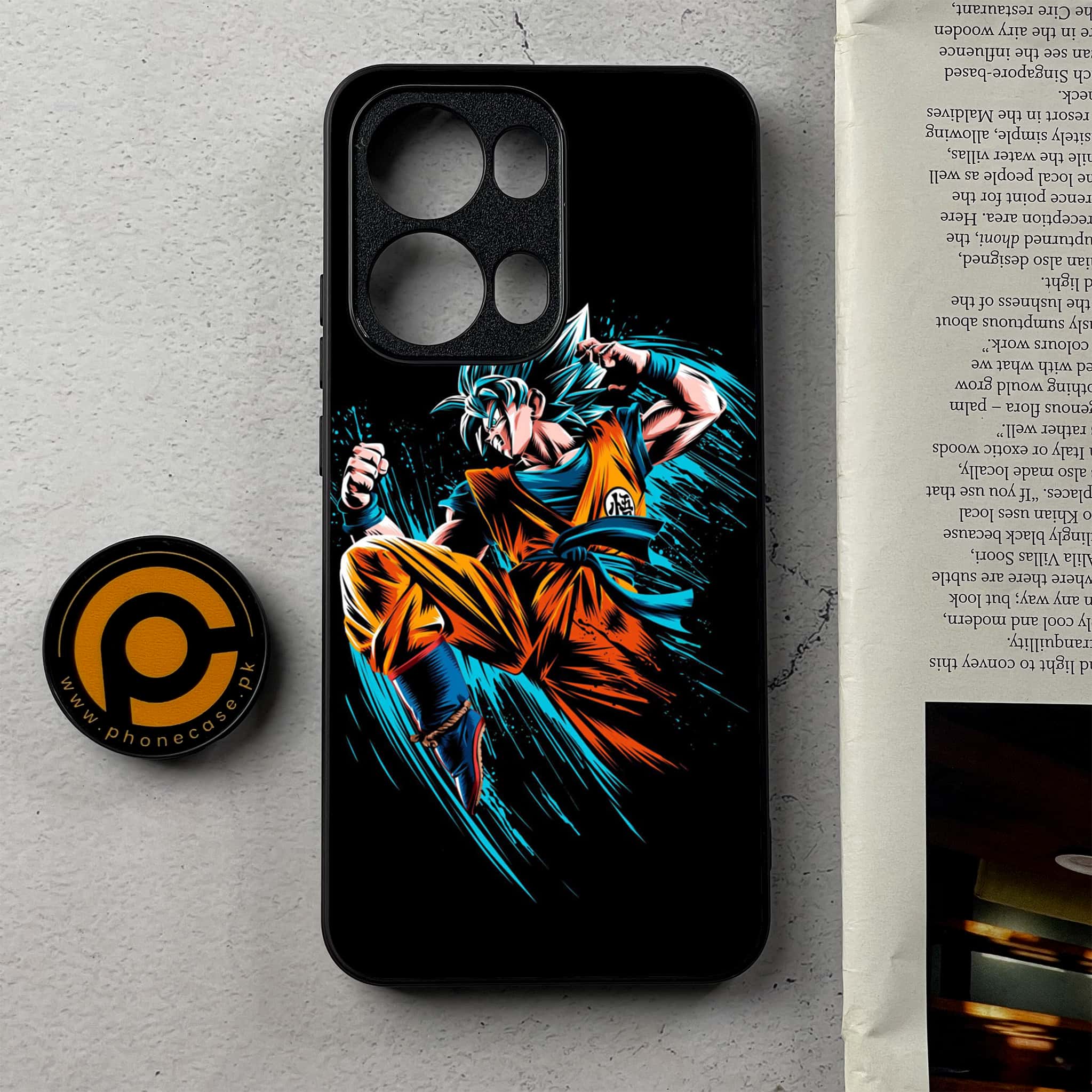 Oppo Reno 13 Pro - Anime 2.0 Series - Premium Metal Printed Soft Bumper Shockproof Case