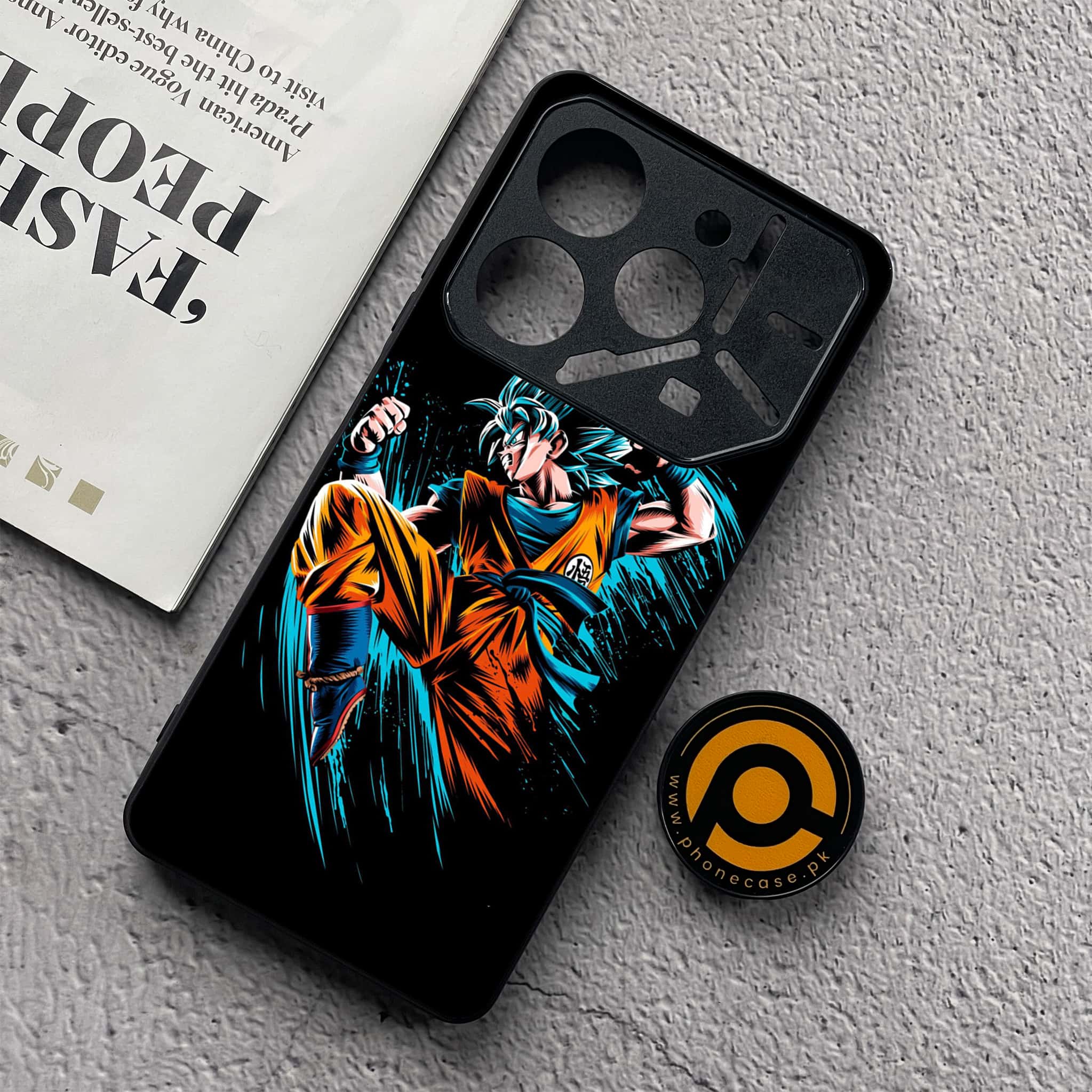 Tecno Pova 6 Neo - Anime 2.0 Series - Premium Metal  Printed soft Bumper shock Proof Case