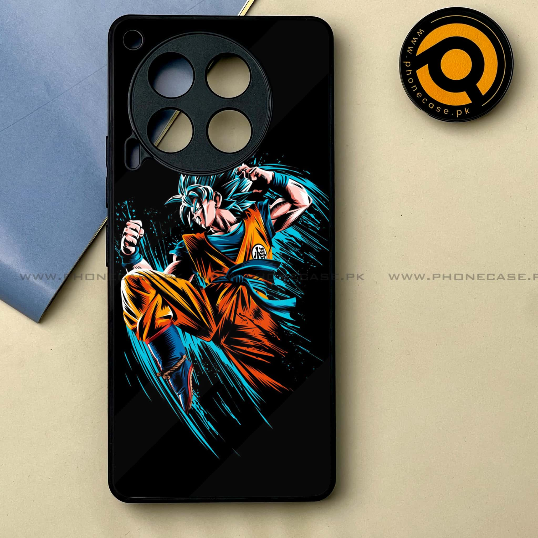 Tecno Camon 30 - Anime 2.0 Series -  Premium Printed Metal soft Bumper shock Proof Case