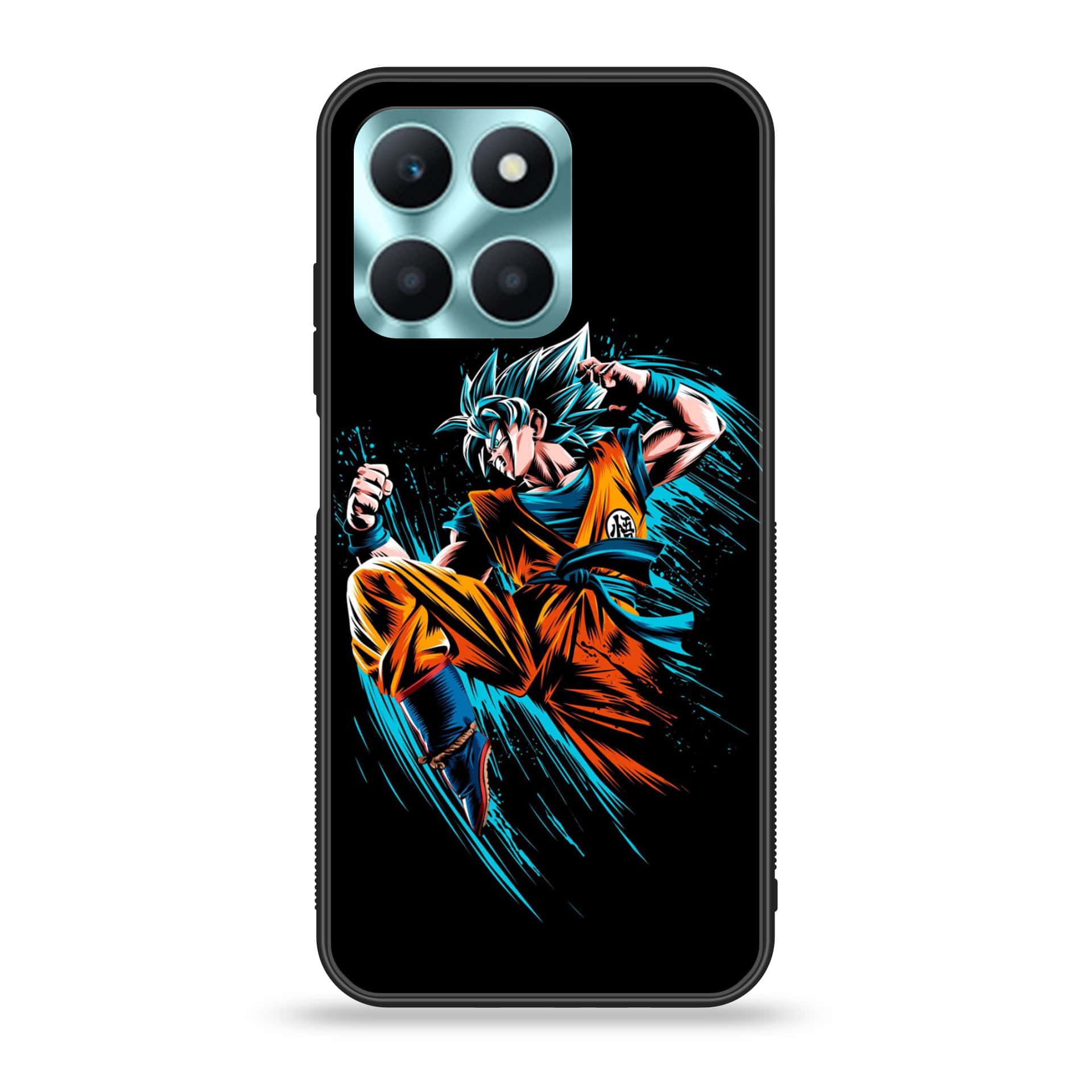 Honor X6a - Anime 2.0 Series - Premium Printed Glass soft Bumper shock Proof Case