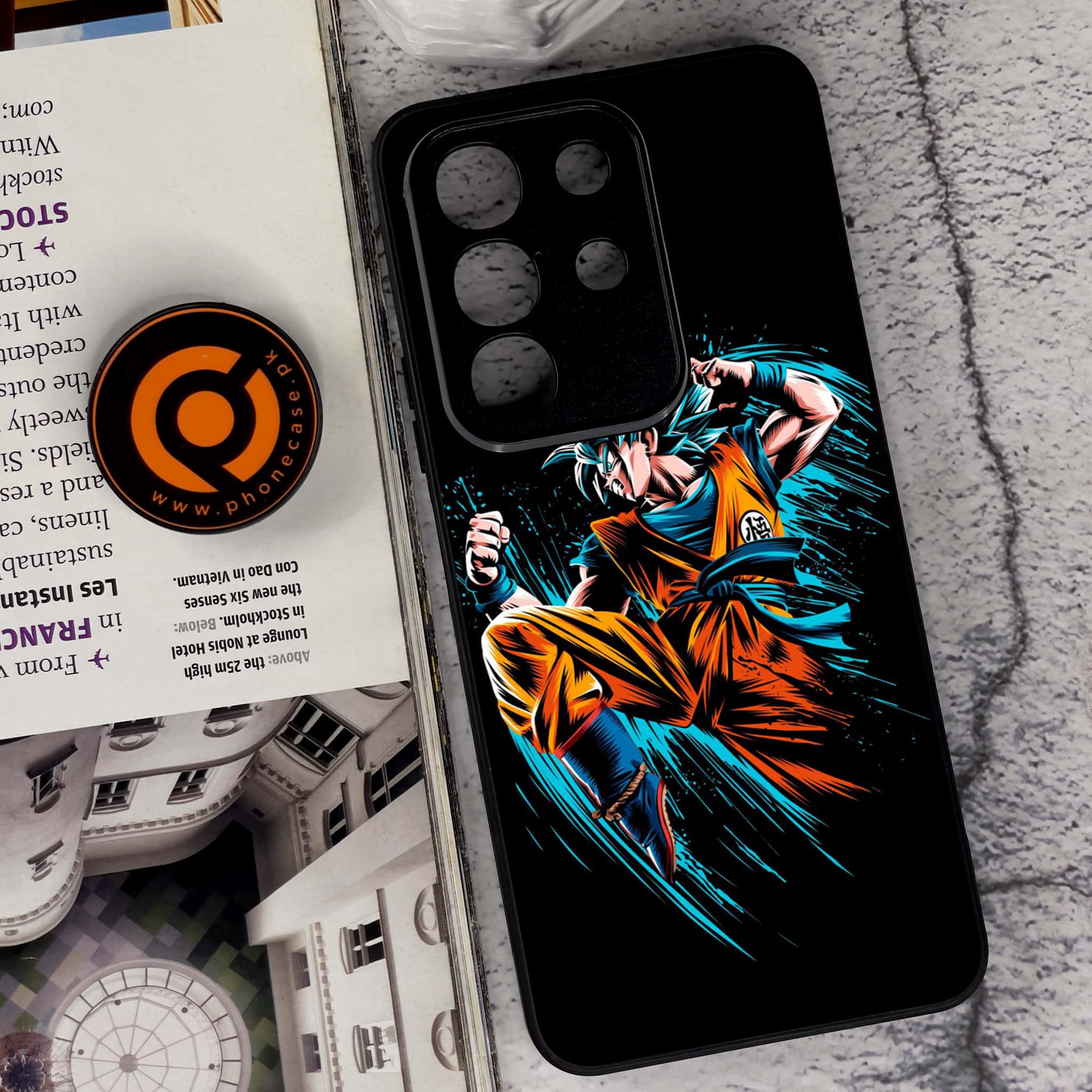 Vivo Y29 4G - Anime 2.0 Series - Premium Metal Printed soft Bumper Shock Proof Case
