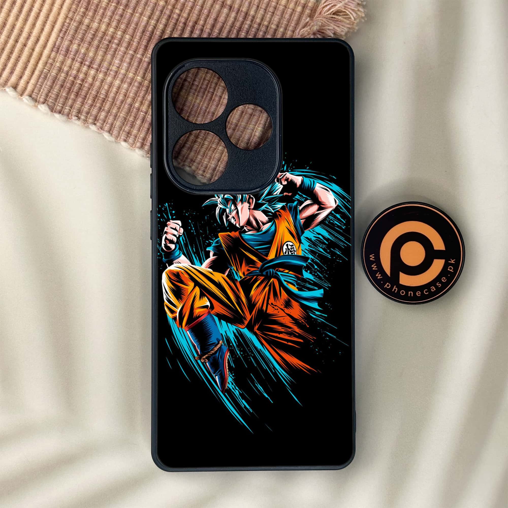 Realme GT 6 - Anime 2.0 Series - Premium Metal Printed soft Bumper shock Proof Case