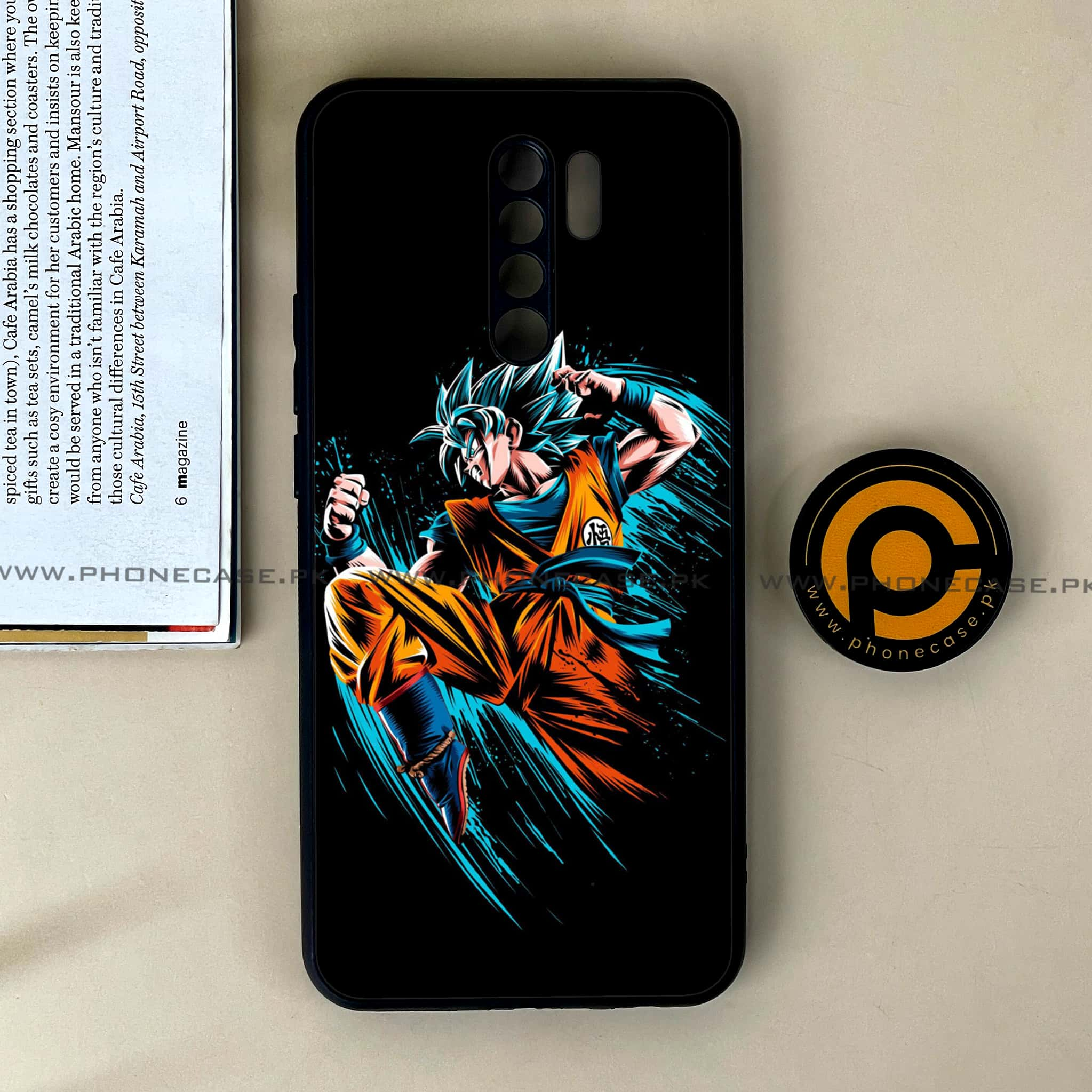 Xiaomi Redmi 9 - Anime 2.0 Series - Premium Printed Glass soft Bumper shock Proof Case