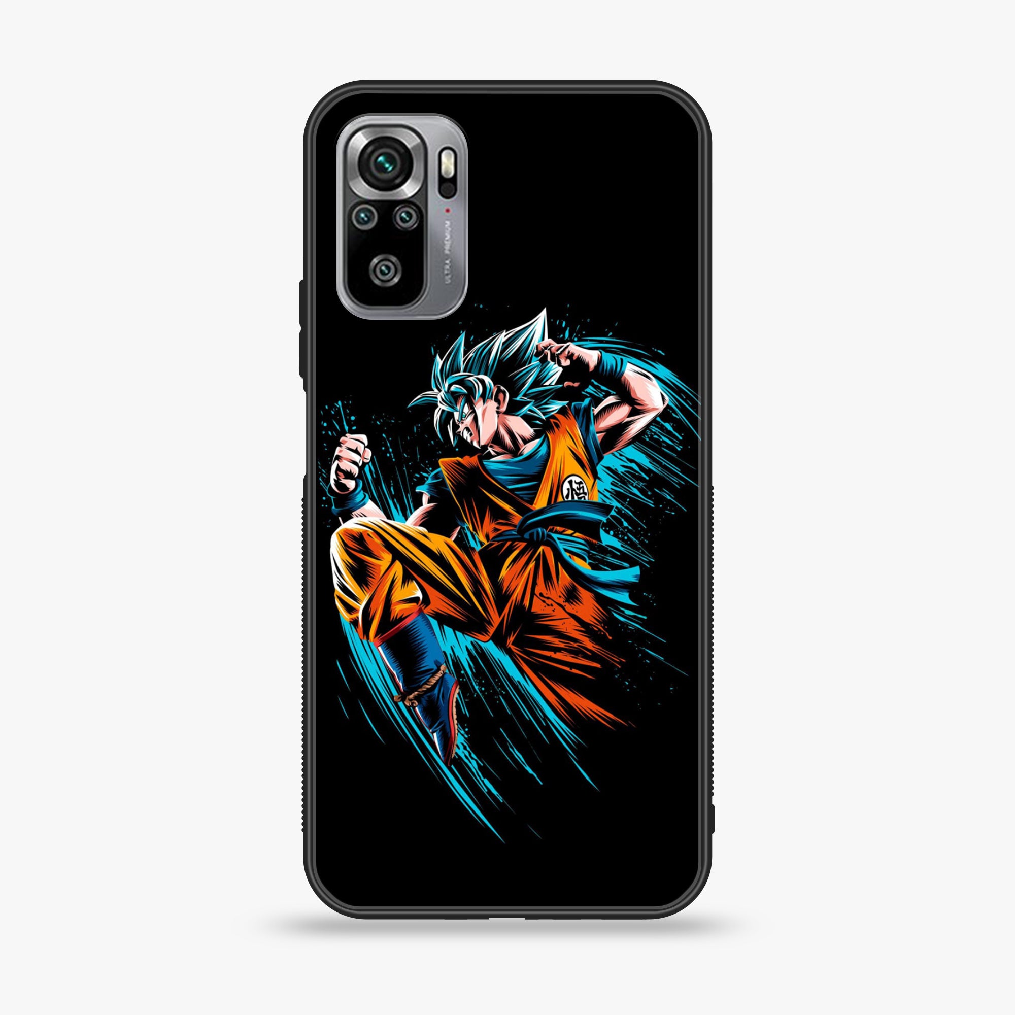 Xiaomi Redmi Note 10S- Anime 2.0 Series - Premium Printed Glass soft Bumper shock Proof Case