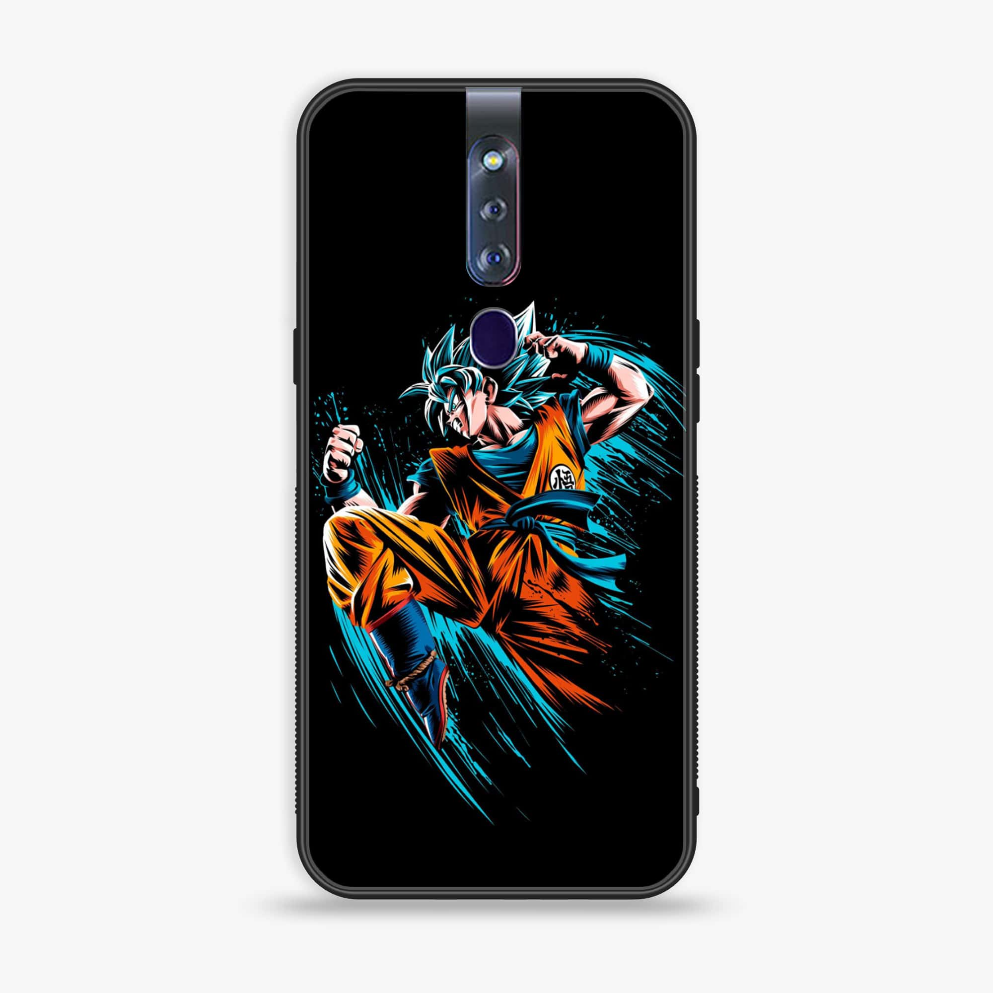 Oppo F11 Pro Anime 2.0 Series Premium Printed Glass soft Bumper shock Proof Case