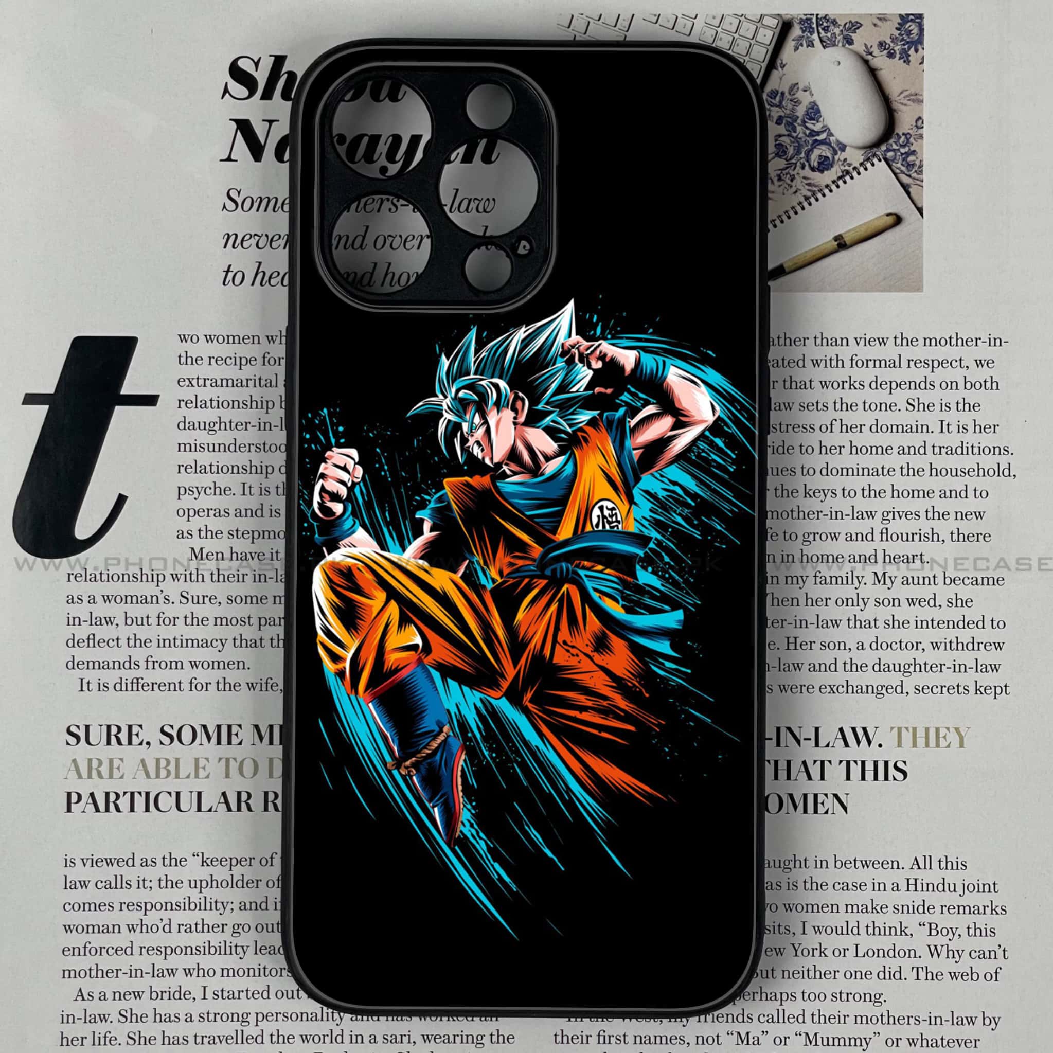 iPhone 14 Pro Max - Anime 2.0 Series - Premium Metal Printed soft Bumper shock Proof Case