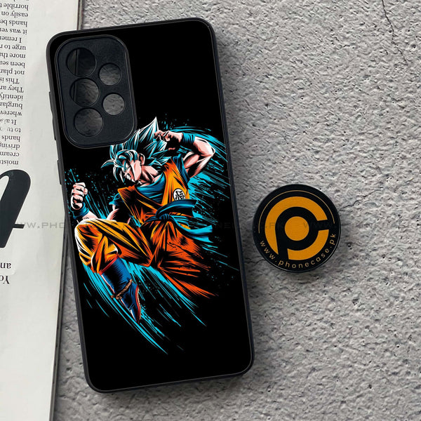 Samsung Galaxy A33- Anime 2.0 Design 2- Premium Printed Glass soft Bumper shock Proof Case CS-45436