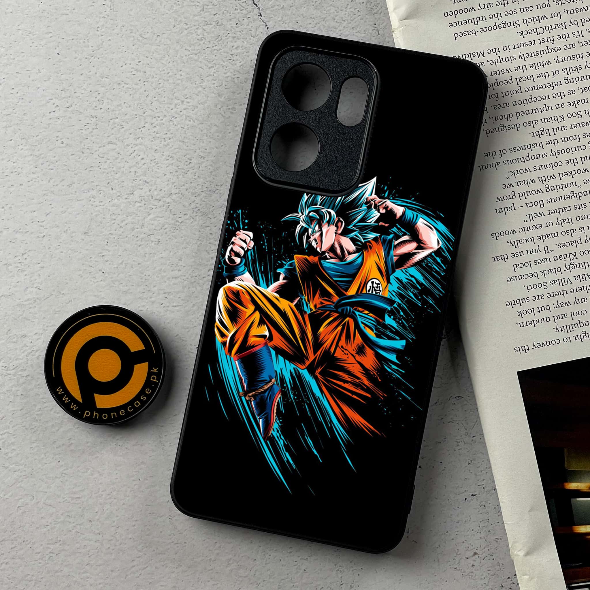 Oppo Reno 13F - Anime 2.0 Series - Premium Metal Printed Soft Bumper Shockproof Case
