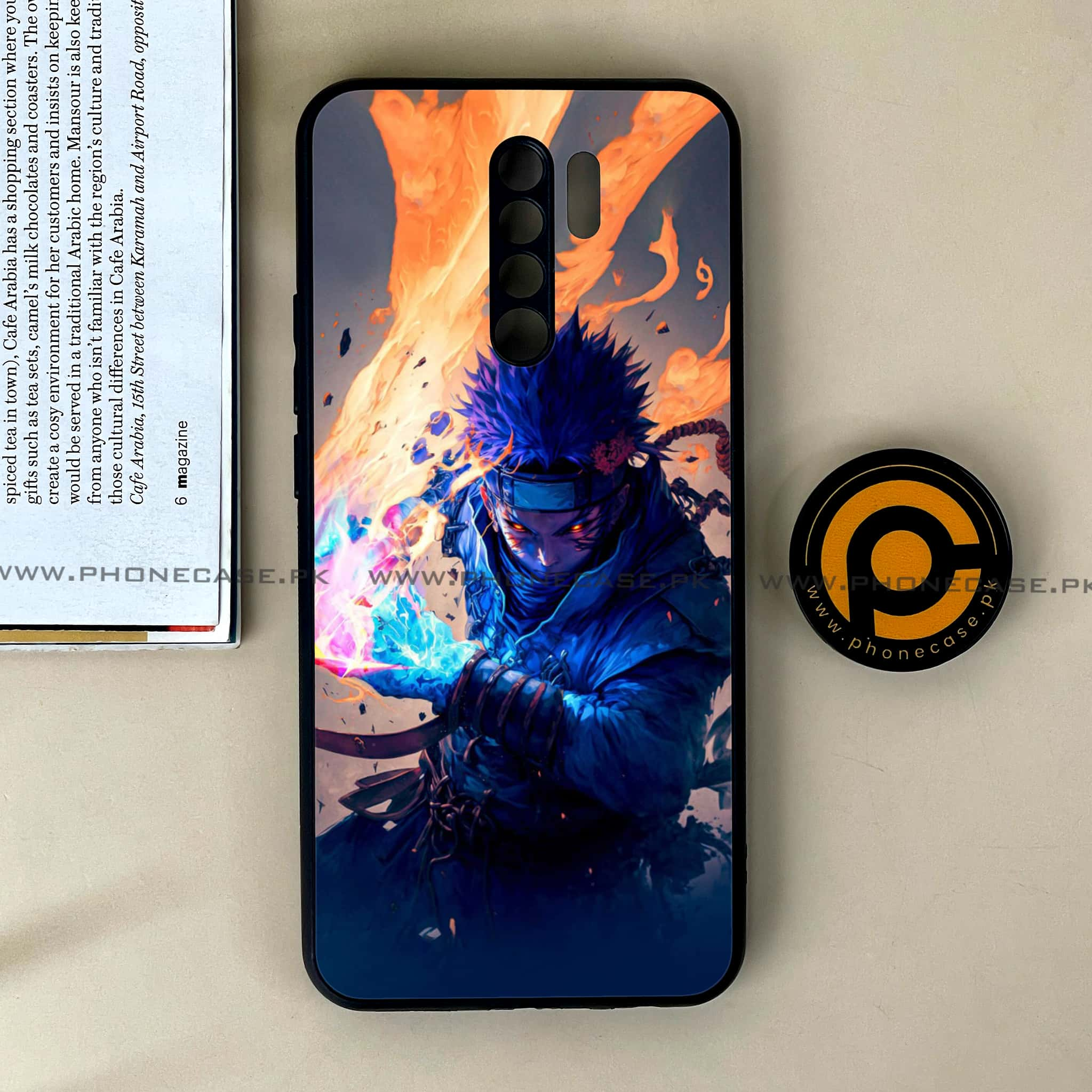 Xiaomi Redmi 9 - Anime 2.0 Series - Premium Printed Glass soft Bumper shock Proof Case