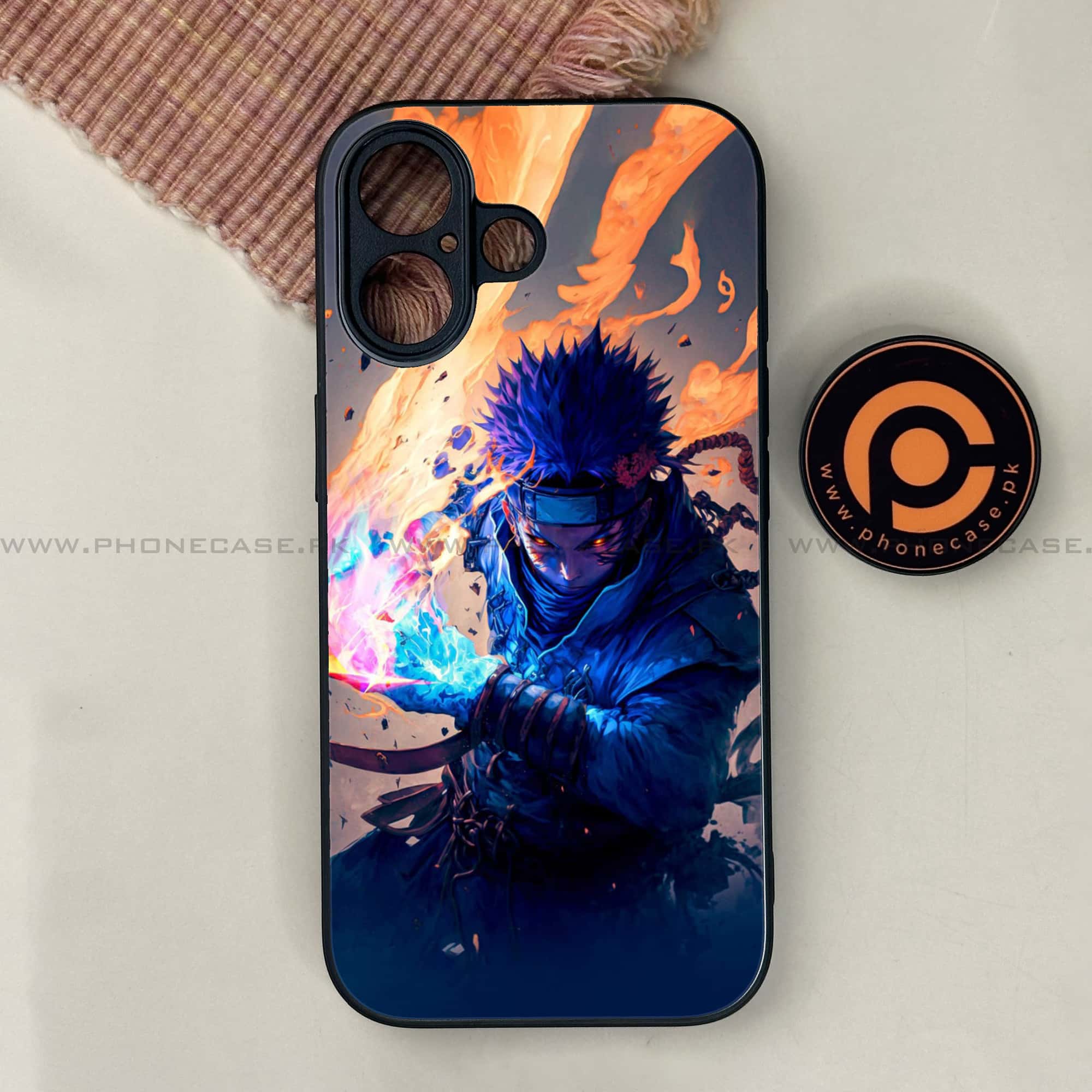 iPhone 17 - Anime 2.0 Series - Premium Printed Glass soft Bumper shock Proof Case