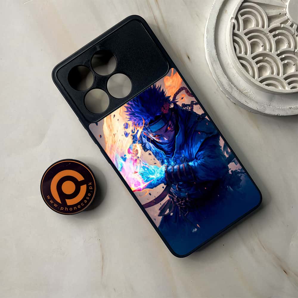 Xiaomi Poco F6 Pro - Anime 2.0 Series - Premium Metal Printed soft Bumper shock Proof Case