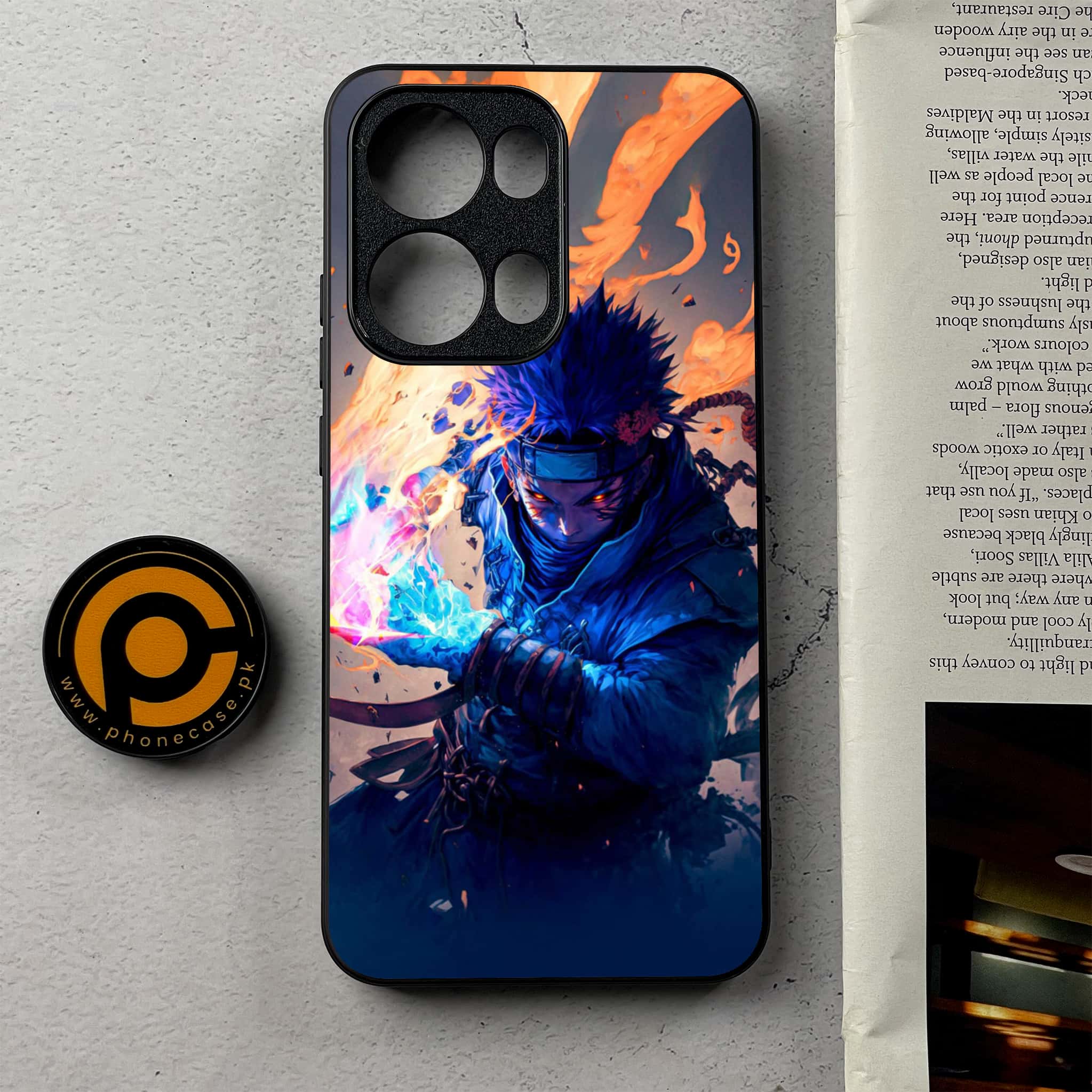 Oppo Reno 13 Pro - Anime 2.0 Series - Premium Metal Printed Soft Bumper Shockproof Case