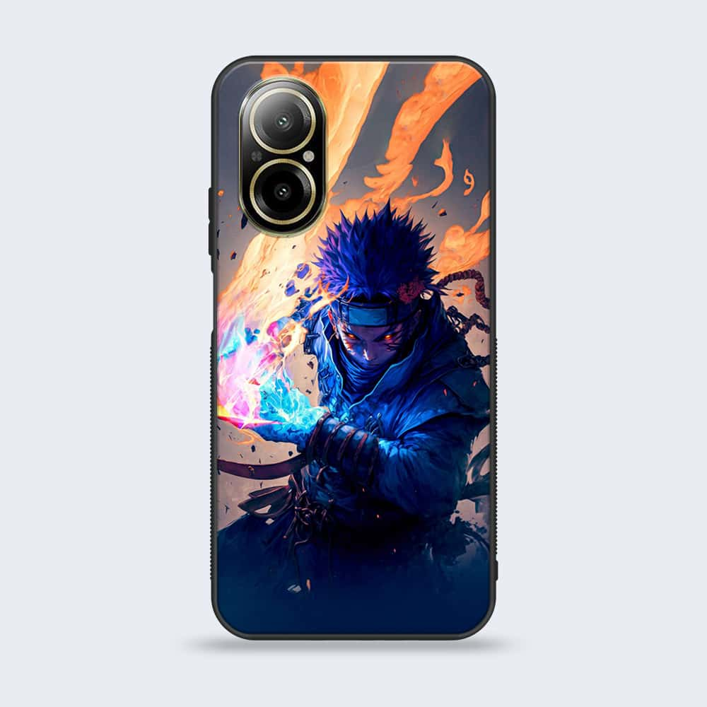 Realme C67 - Anime 2.0 Series - Premium Printed Glass soft Bumper shock Proof Case