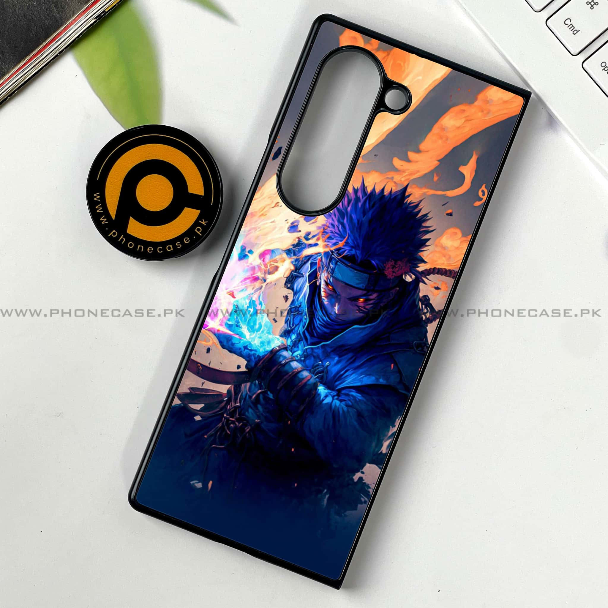 Samsung Galaxy Z Fold 6 - Anime 2.0 Series - Premium Printed Metal soft Bumper shock Proof Case