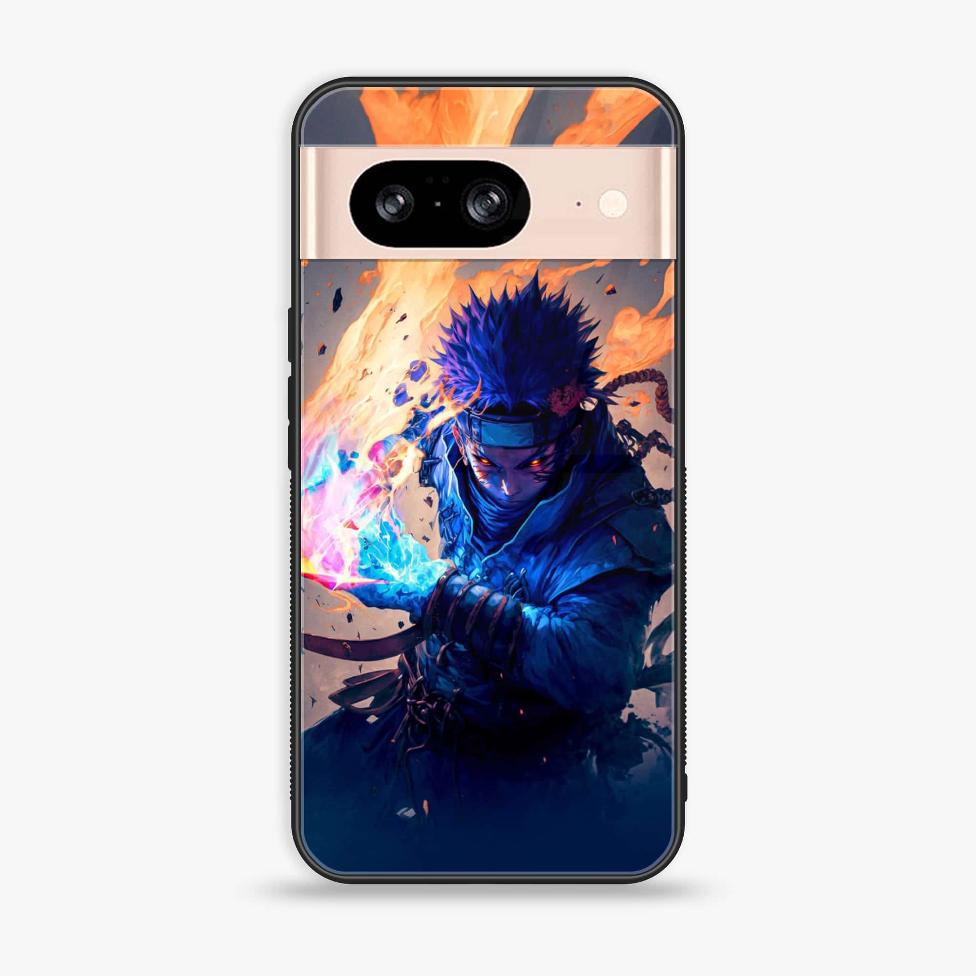 Google Pixel 8 - Anime 2.0 Series - Premium Metal Printed soft Bumper Shock Proof Case