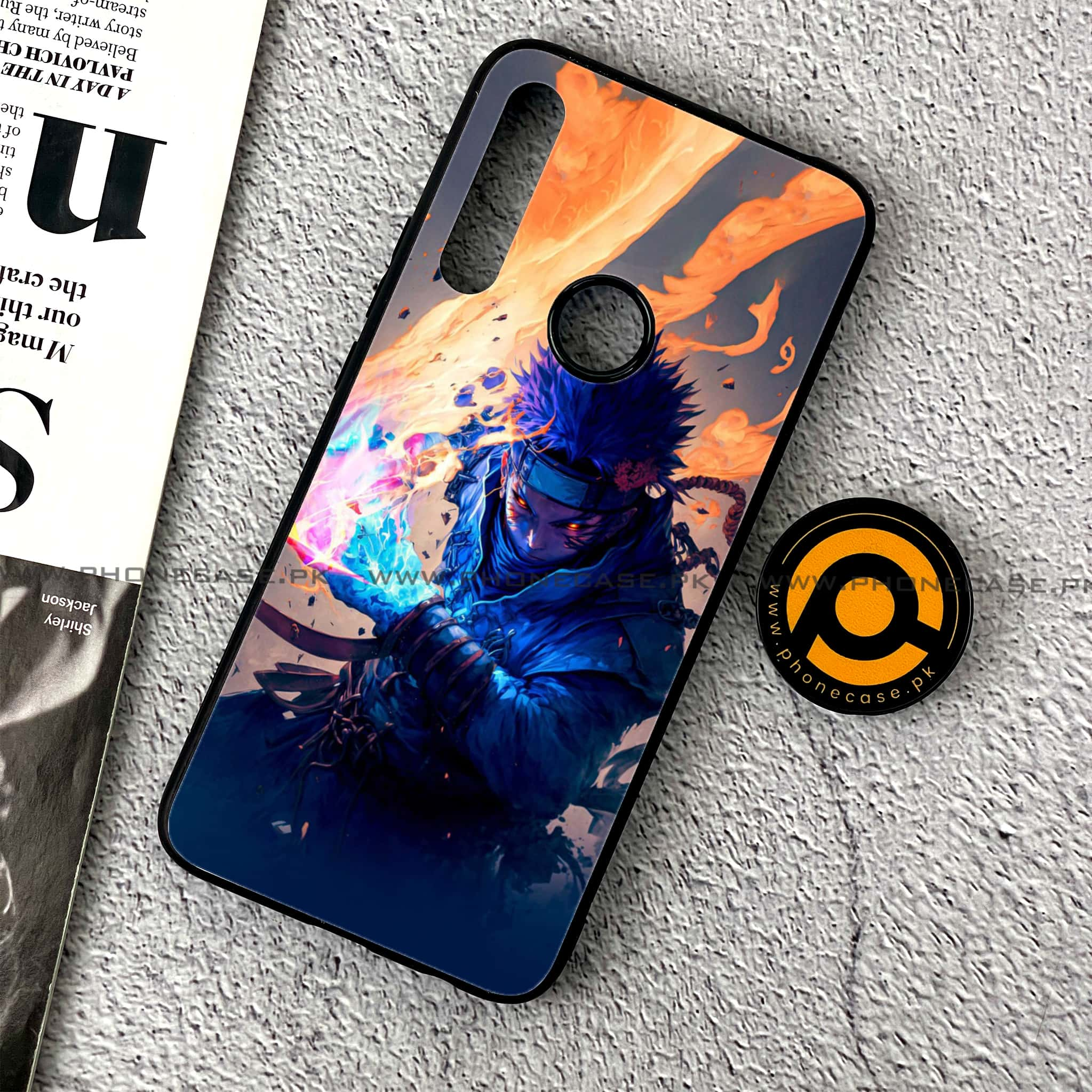 Huawei Y9 Prime (2019) - Anime 2.0 Series - Premium Printed Glass soft Bumper shock Proof Case