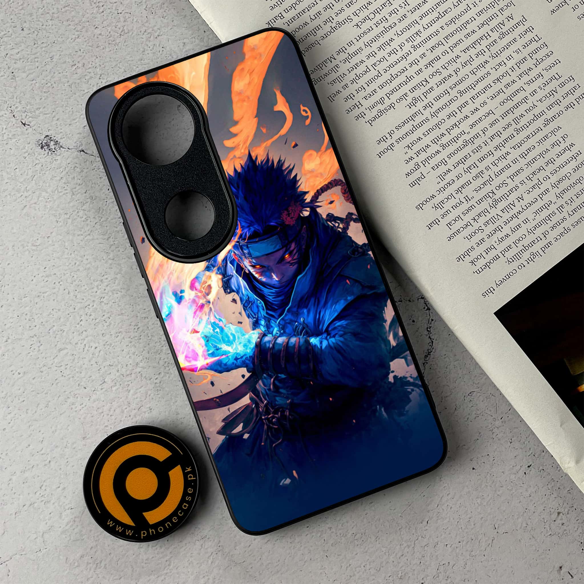 Vivo V50 - Anime 2.0 Series - Premium Metal Printed Soft Bumper Shockproof Case