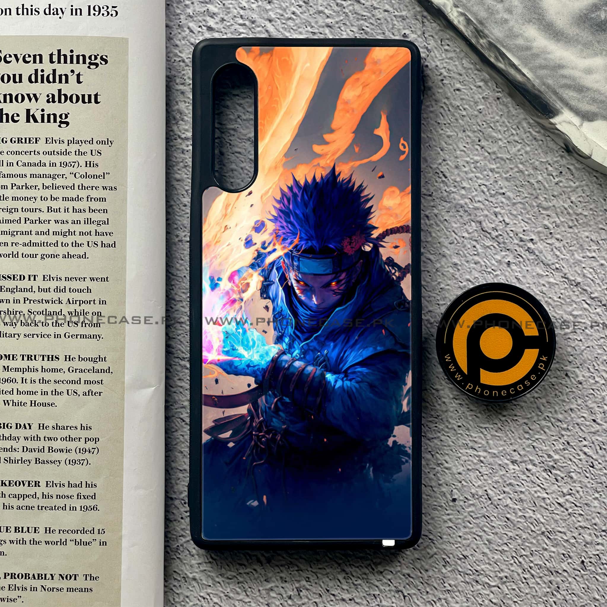 LG Velvet - Anime 2.0 Series - Premium Printed Glass soft Bumper shock Proof Case