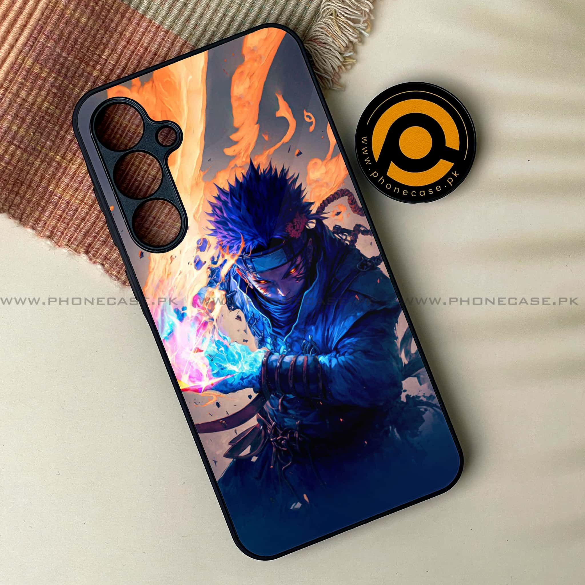 Samsung Galaxy A14 - Anime 2.0 Series - Premium Printed Glass soft Bumper shock Proof Case