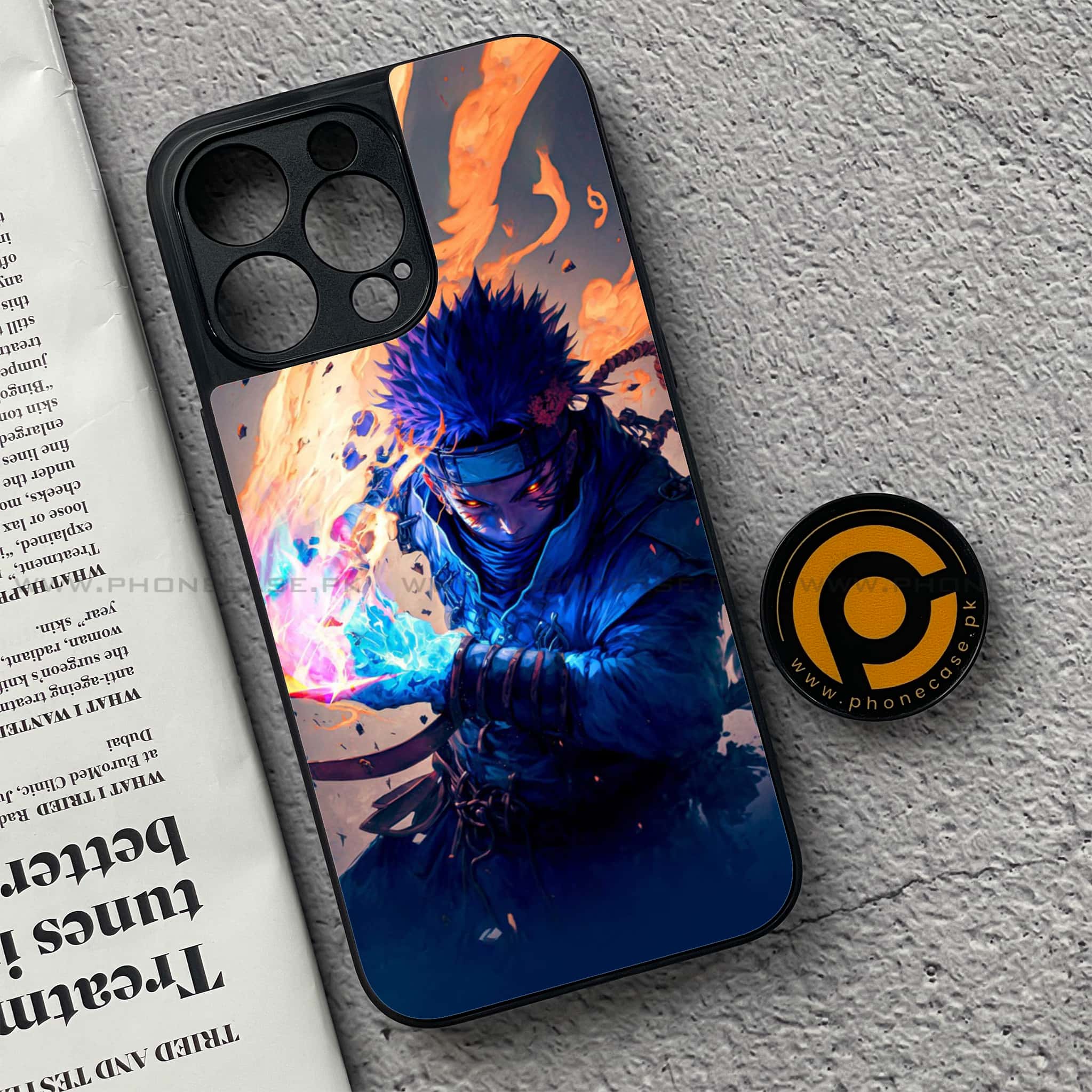 iPhone 15 Pro - Anime 2.0 Series - Premium Metal Printed soft Bumper shock Proof Case