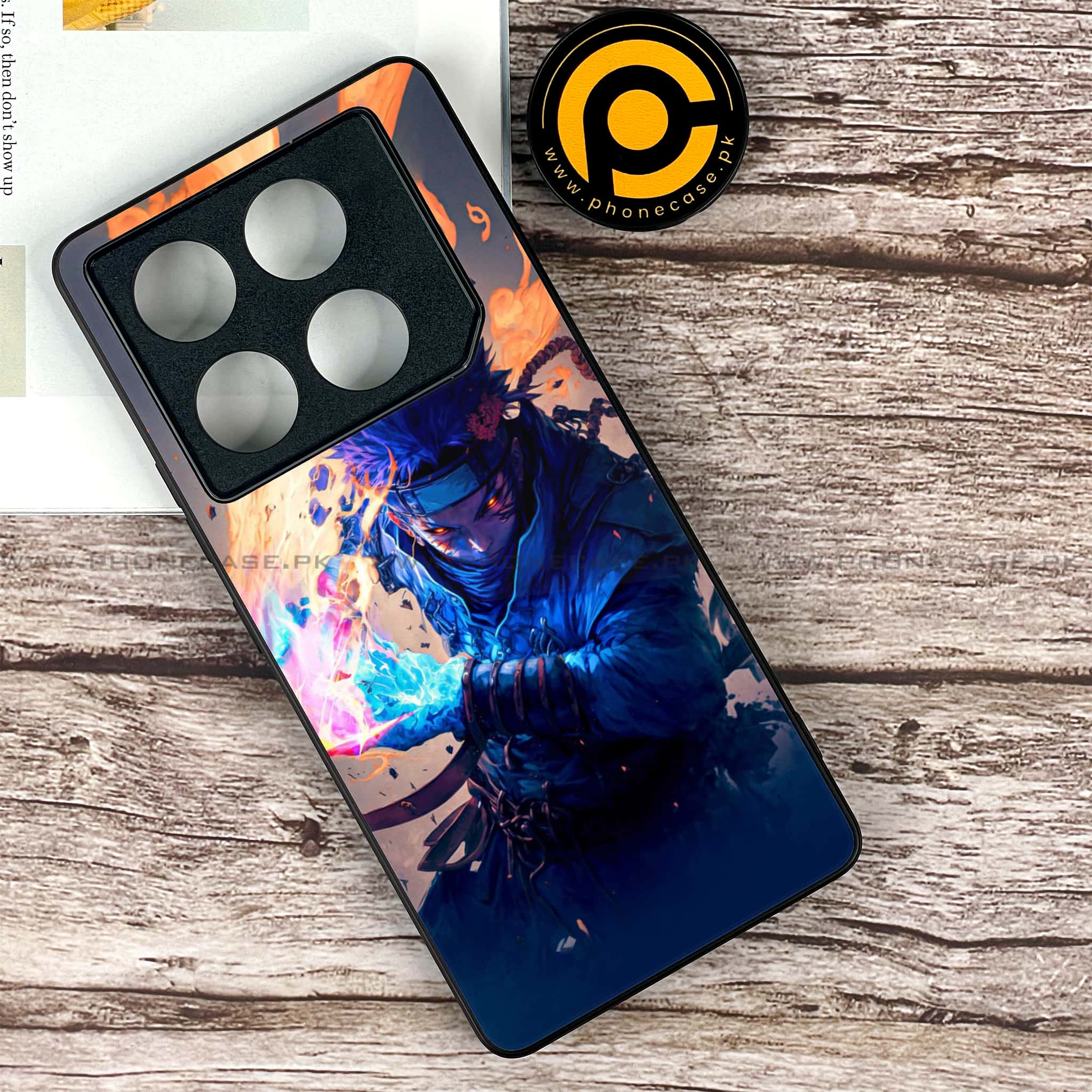 Infinix GT 20 Pro - Anime 2.0 Series - Premium Printed Glass soft Bumper shock Proof Case