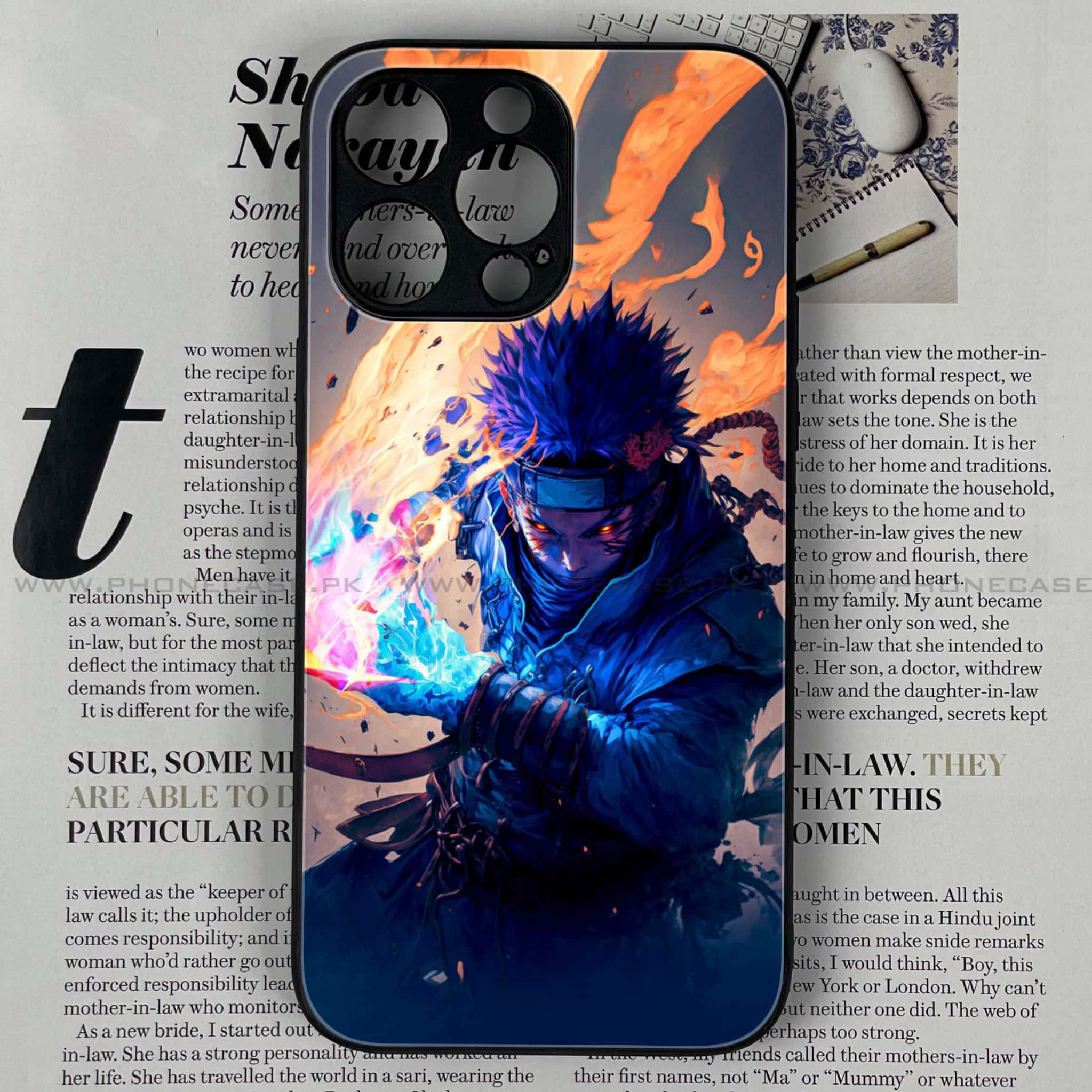 iPhone 14 Pro Max - Anime 2.0 Series - Premium Metal Printed soft Bumper shock Proof Case