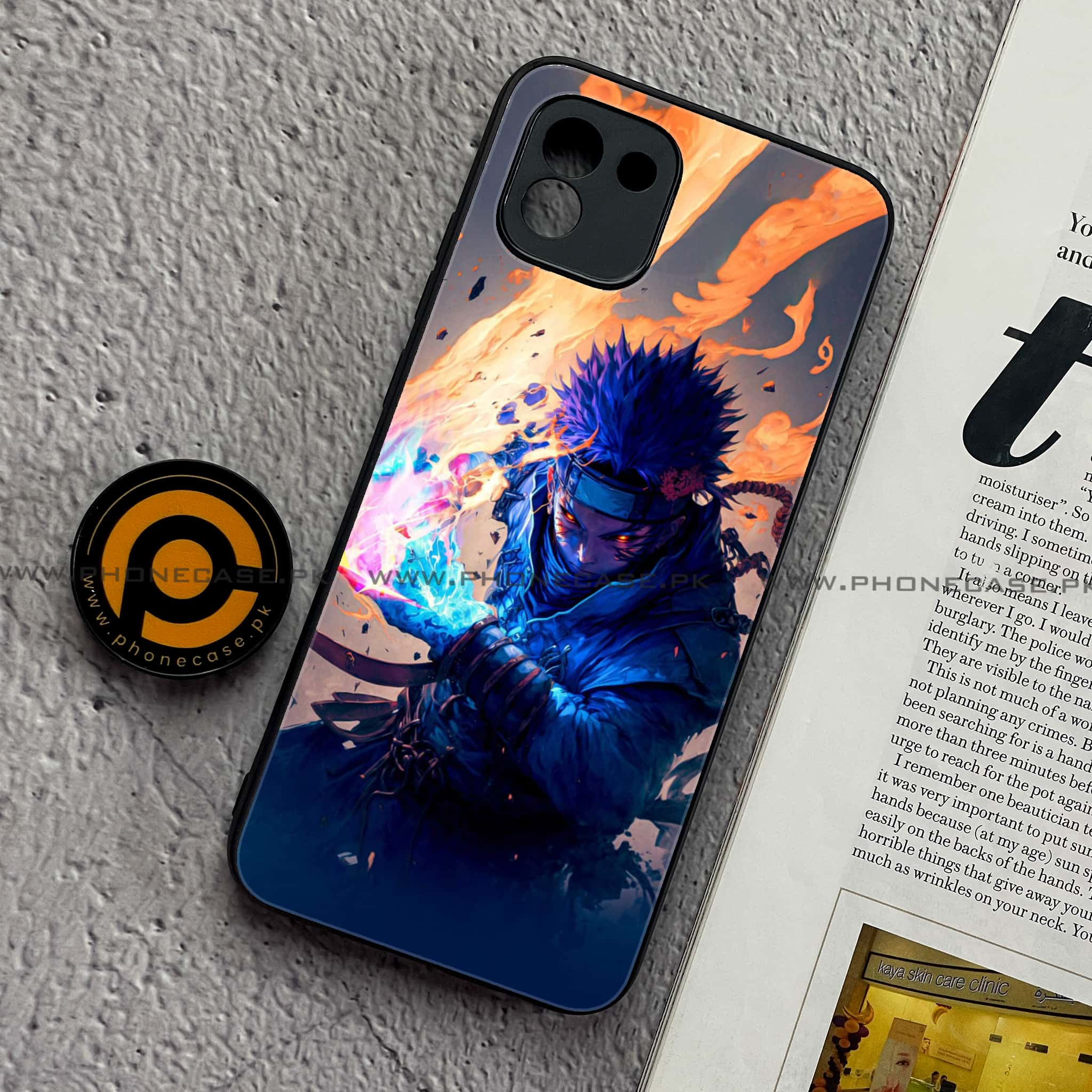 Samsung Galaxy A03 - Anime 2.0 Series - Premium Printed Glass soft Bumper shock Proof Case