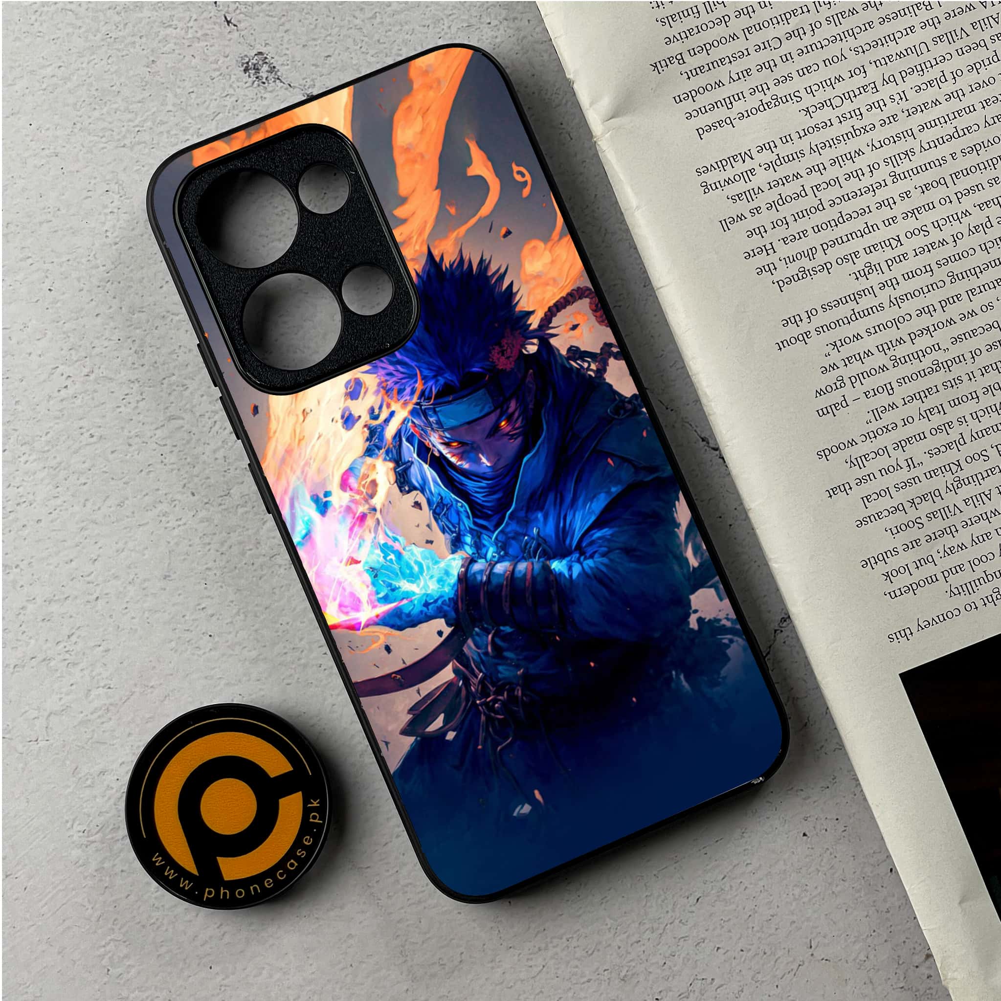 Oppo Reno 13 - Anime 2.0 Series - Premium Metal Printed Soft Bumper Shockproof Case