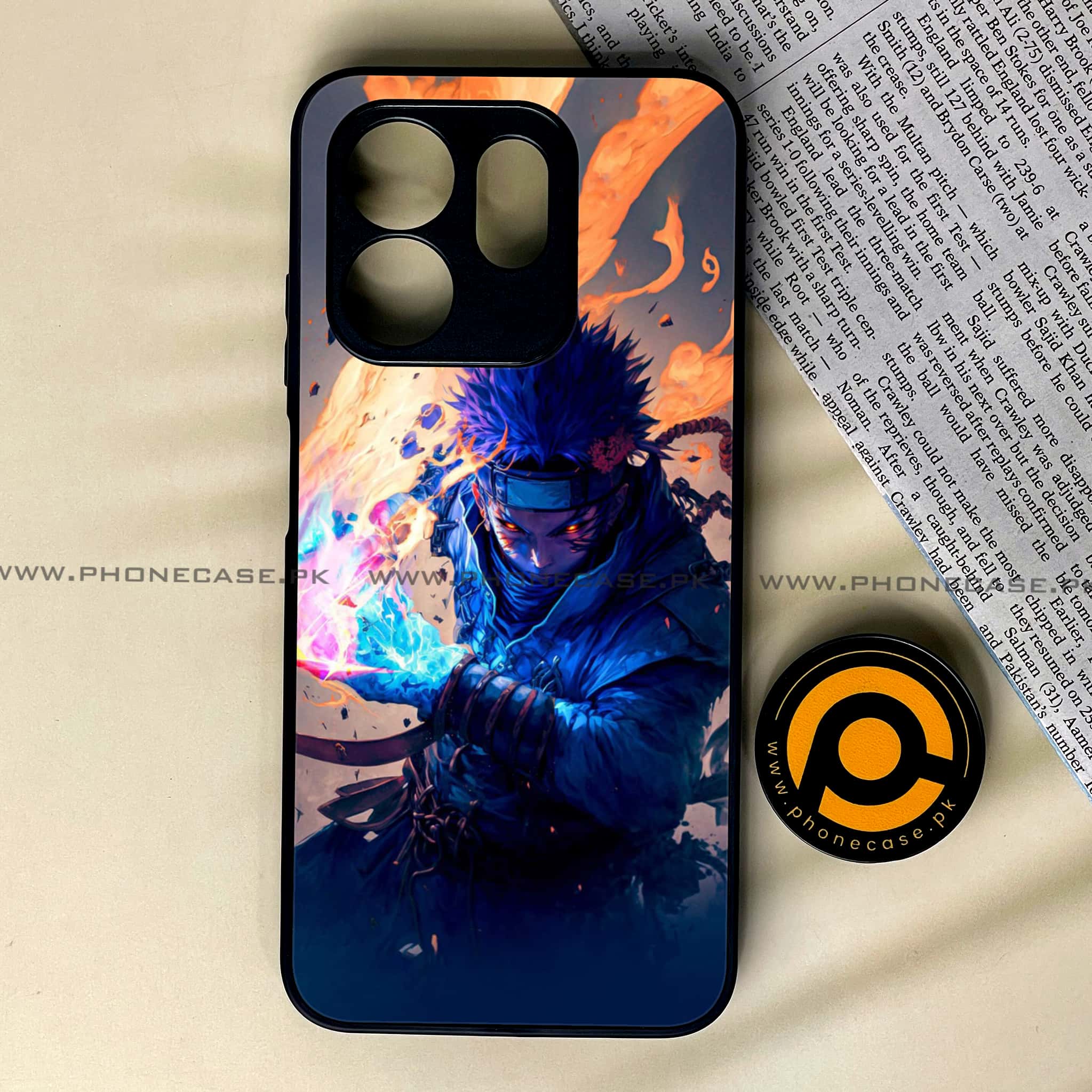 Infinix Smart 9 HD - Anime 2.0 Series - Premium Metal Printed soft Bumper shock Proof Case