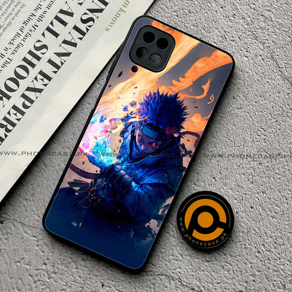 Samsung Galaxy A12 / A12 Nacho - Anime 2.0 Series - Premium Printed Glass soft Bumper shock Proof Case CS-33300