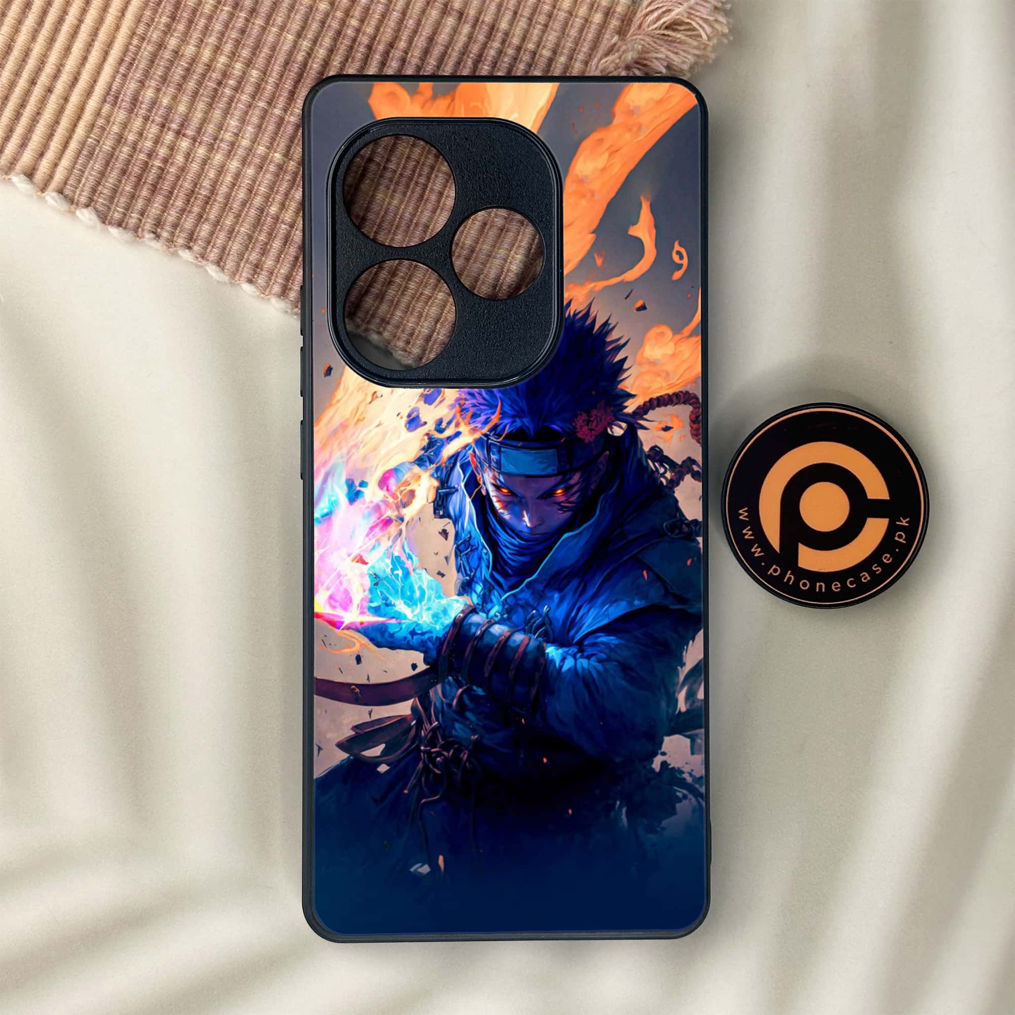 Realme GT 6 - Anime 2.0 Series - Premium Metal Printed soft Bumper shock Proof Case