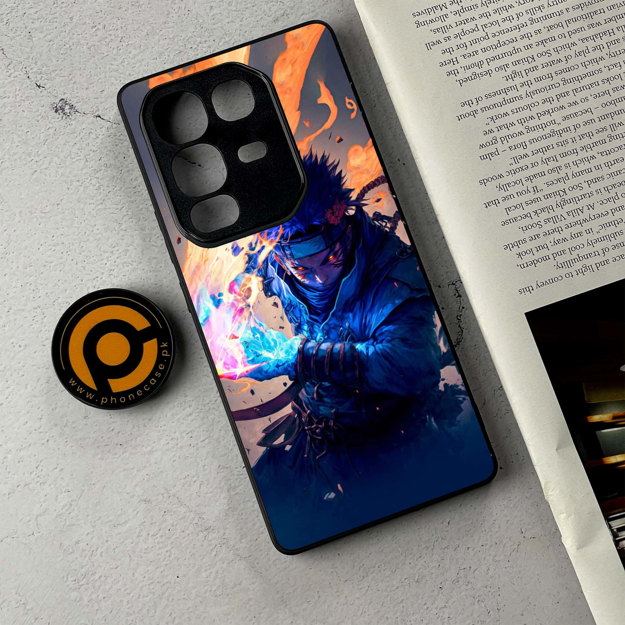 Infinix Note 50 Pro Plus - Anime 2.0 Series - Premium Metal Printed Soft Bumper Shockproof Case