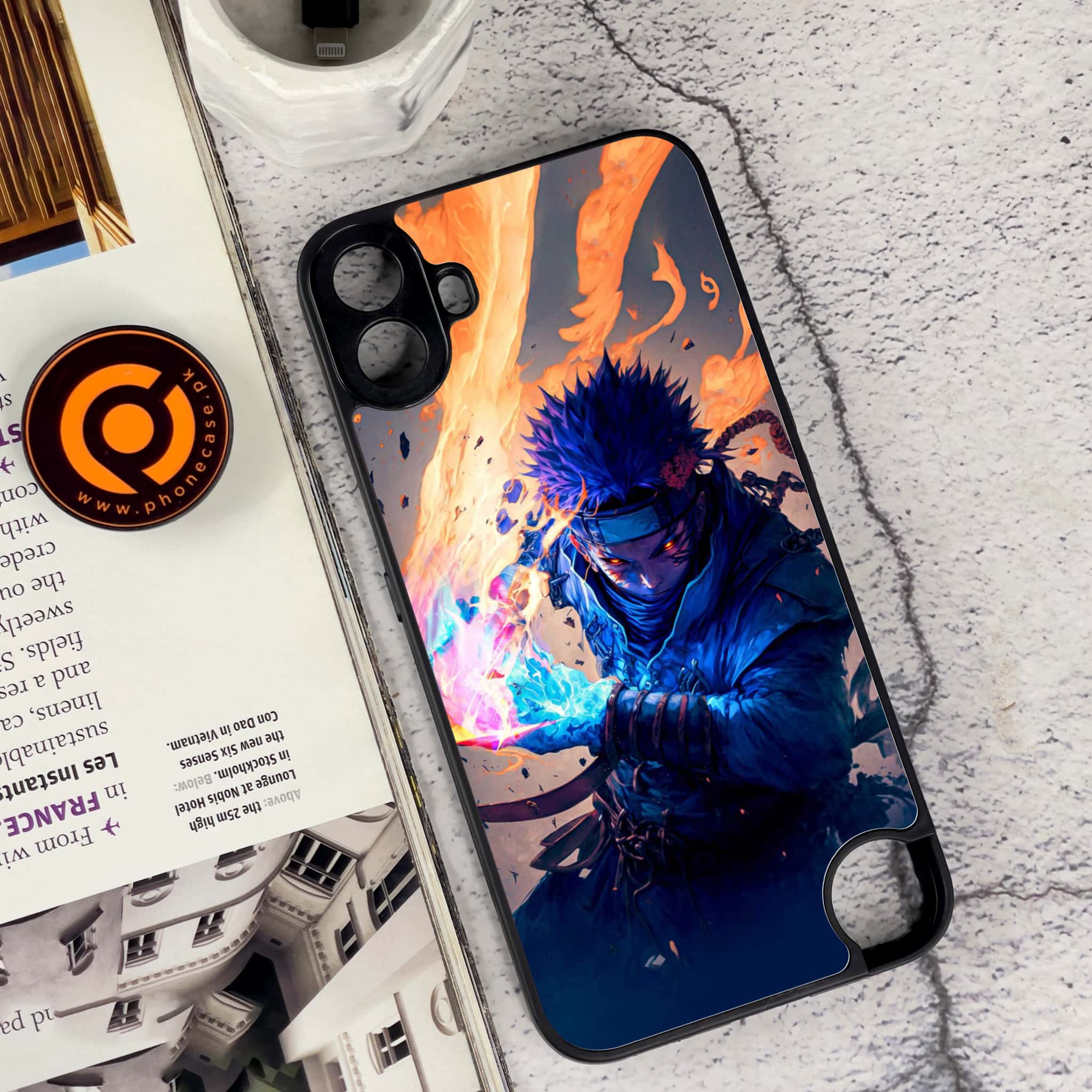 Nothing CMF Phone 1 - Anime 2.0 Series - Premium Metal Printed soft Bumper Shock Proof Case