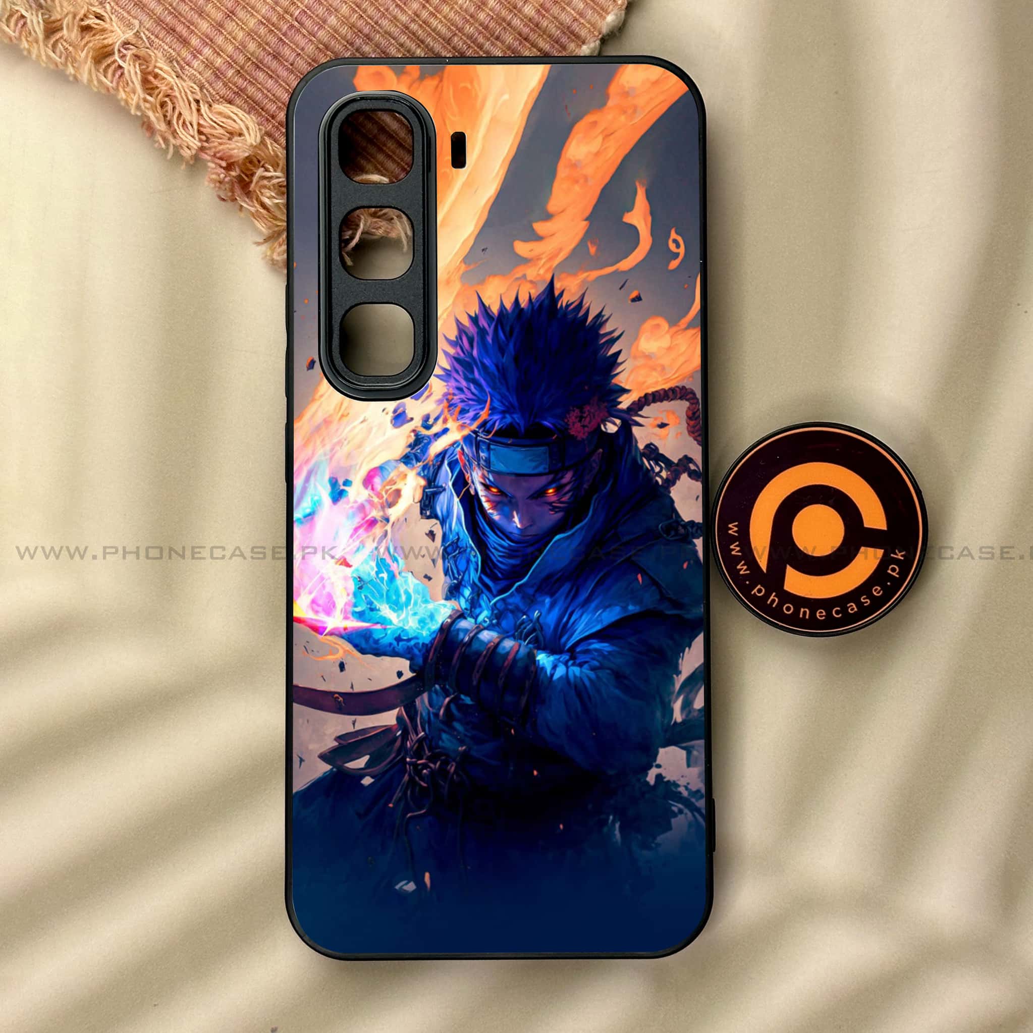 Infinix Hot 60 Pro - Anime 2.0 Series - Premium Metal Printed soft Bumper shock Proof Case