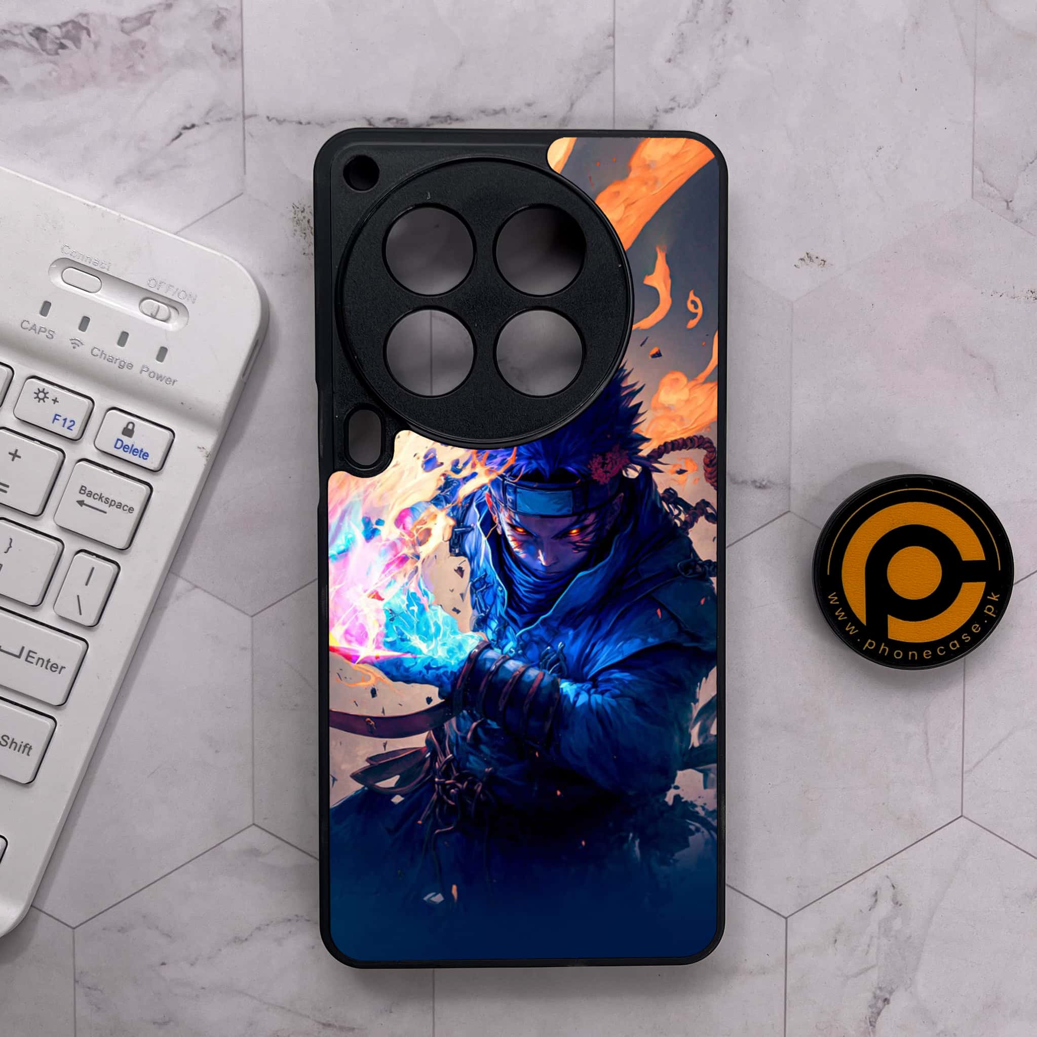Tecno Camon 30 Premier - Anime 2.0 Series - Premium Metal Printed soft Bumper shock Proof Case
