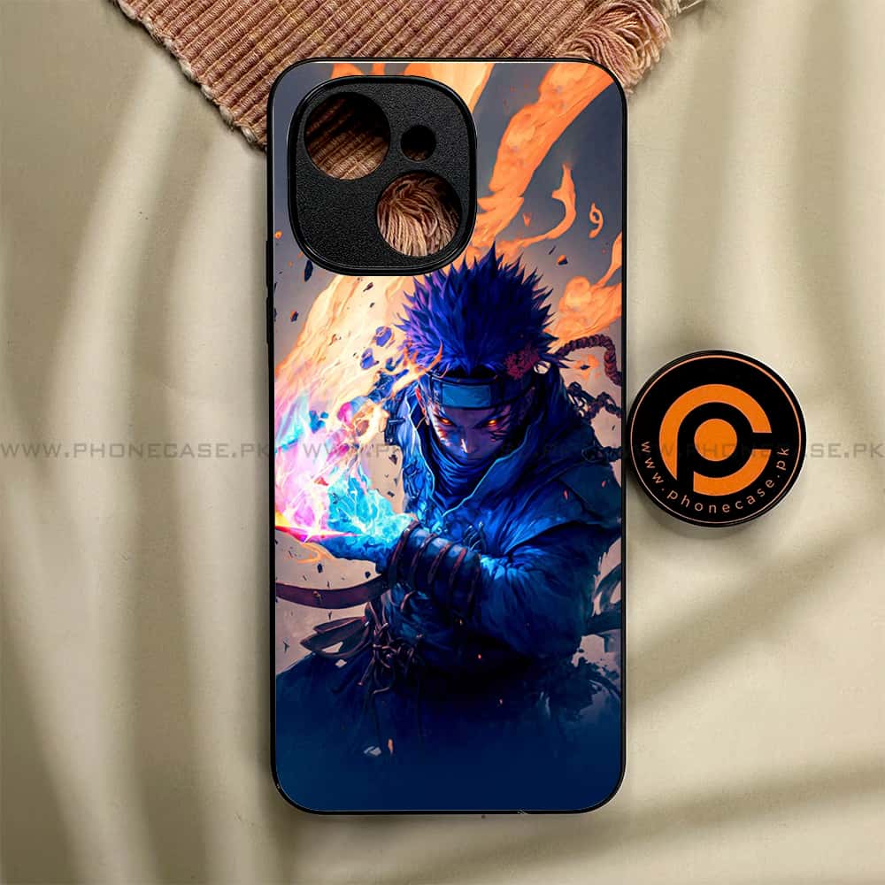 Tecno Spark 40C - Anime 2.0 Series - Premium Metal Printed soft Bumper shock Proof Case