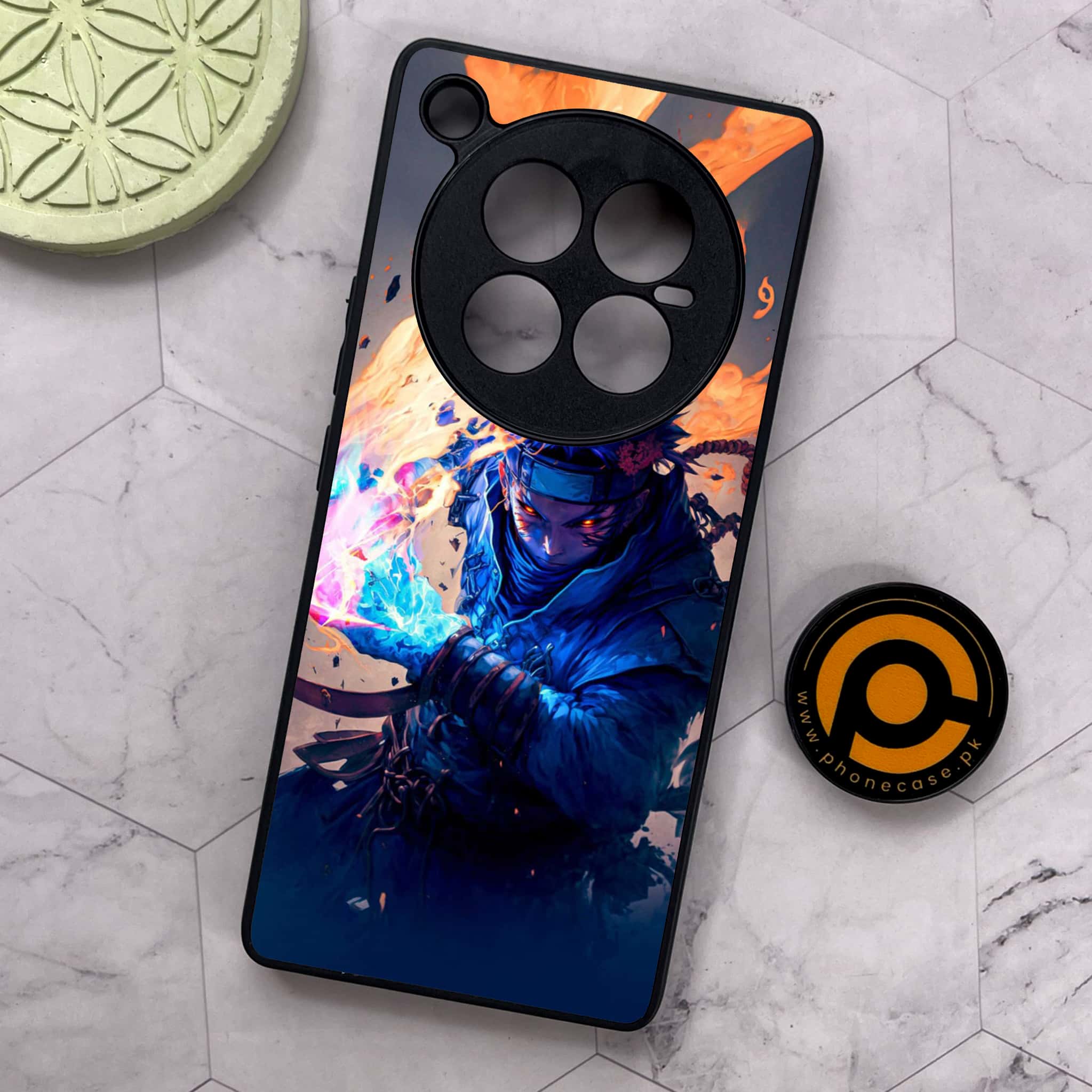 Infinix Zero 40 5G - Anime 2.0 Series - Premium Metal Printed soft Bumper shock Proof Case