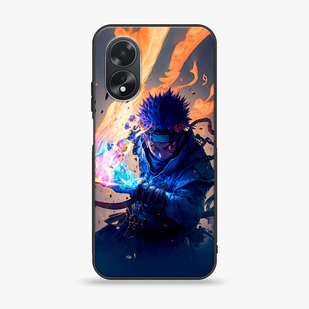 Oppo A18 4G - Anime 2.0 Series - Premium Printed Glass soft Bumper shock Proof Case