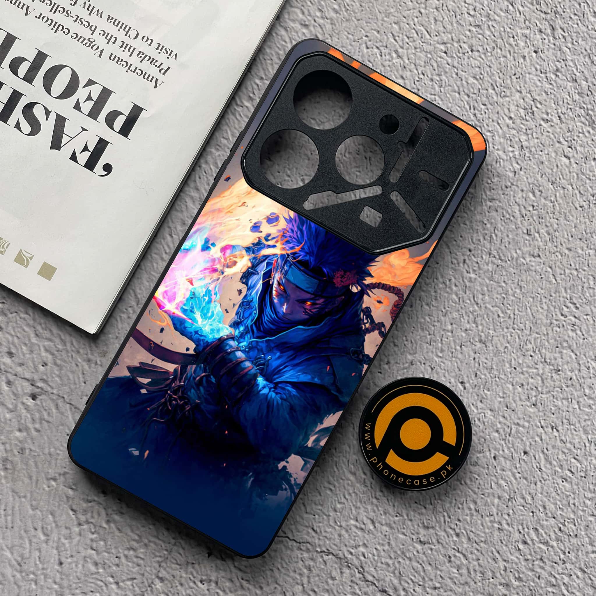 Tecno Pova 6 Neo - Anime 2.0 Series - Premium Metal  Printed soft Bumper shock Proof Case