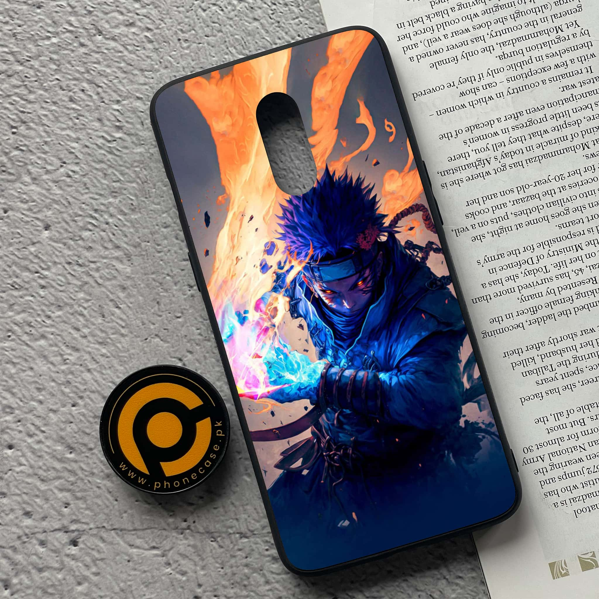 OnePlus 7 - Anime 2.0 Series - Premium Printed Glass soft Bumper shock Proof Case