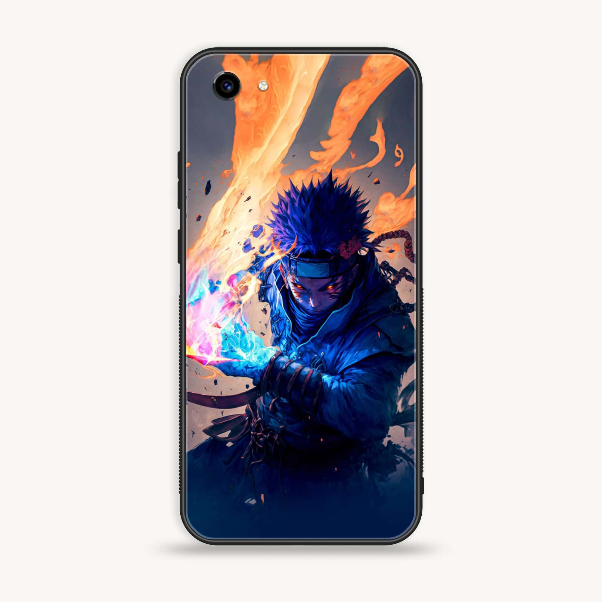 Vivo Y83 - Anime 2.0 Series - Premium Printed Glass soft Bumper shock Proof Case