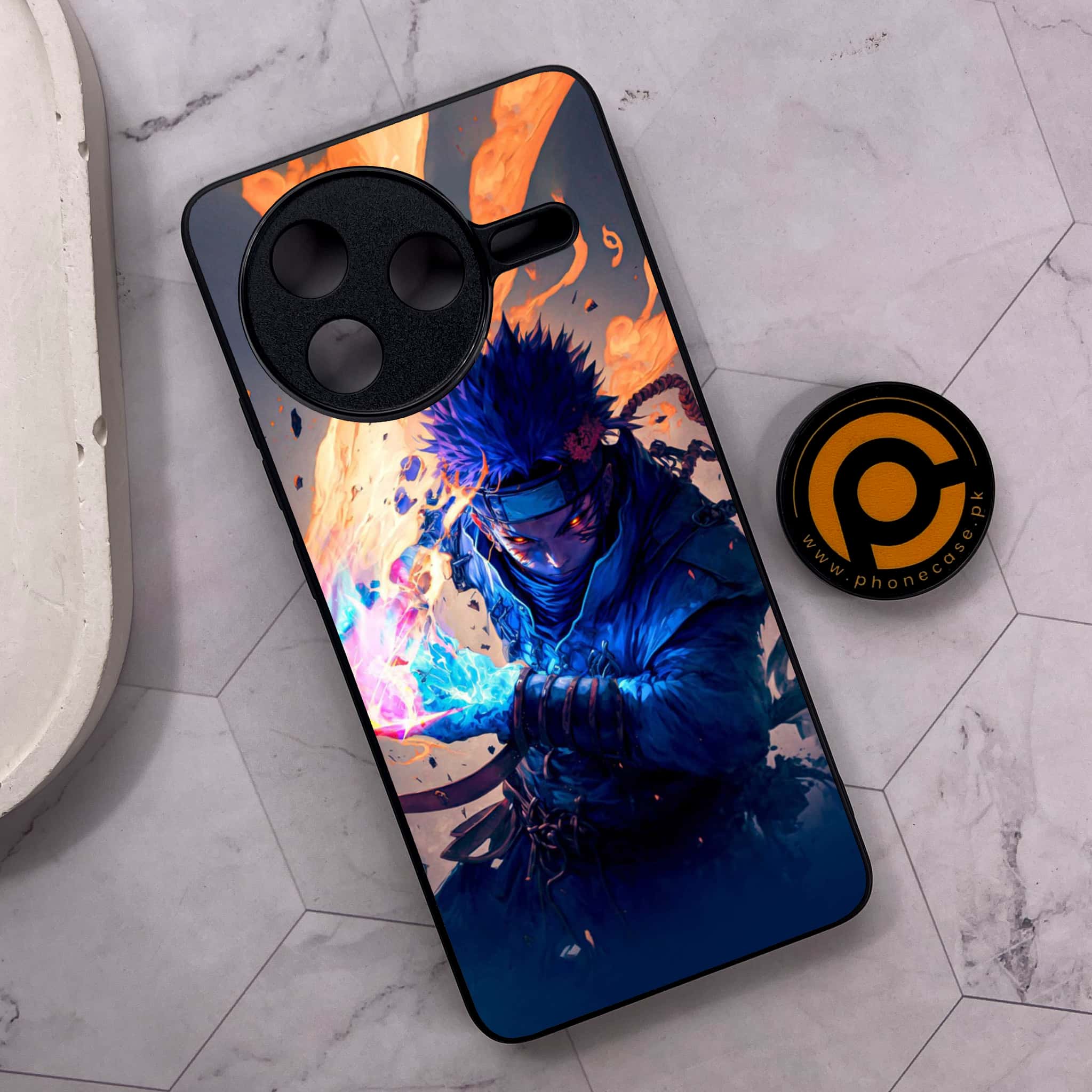 Xiaomi Poco F7 Pro 5G - Anime 2.0 Series - Premium Metal Printed soft Bumper shock Proof Case