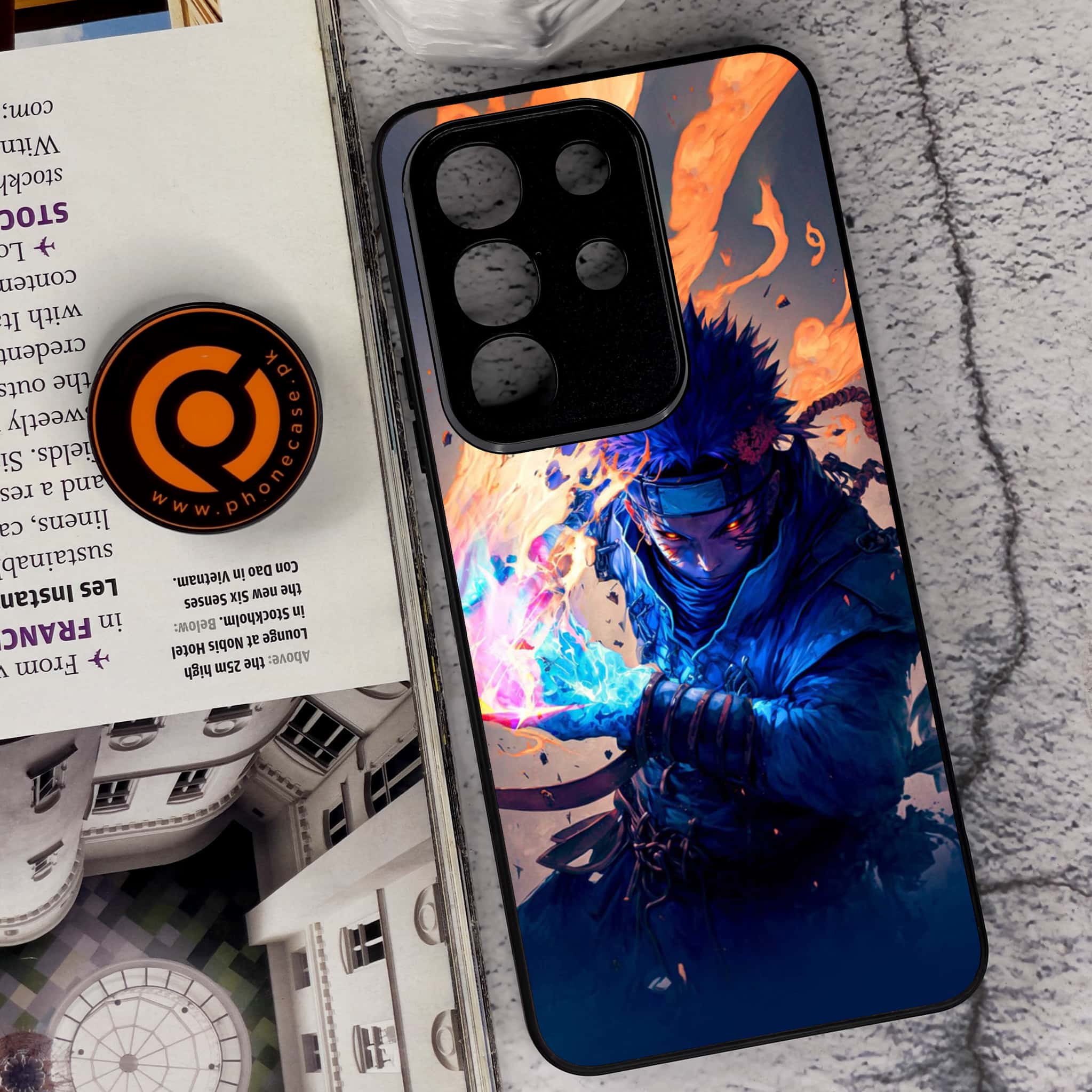 Vivo Y29 4G - Anime 2.0 Series - Premium Metal Printed soft Bumper Shock Proof Case