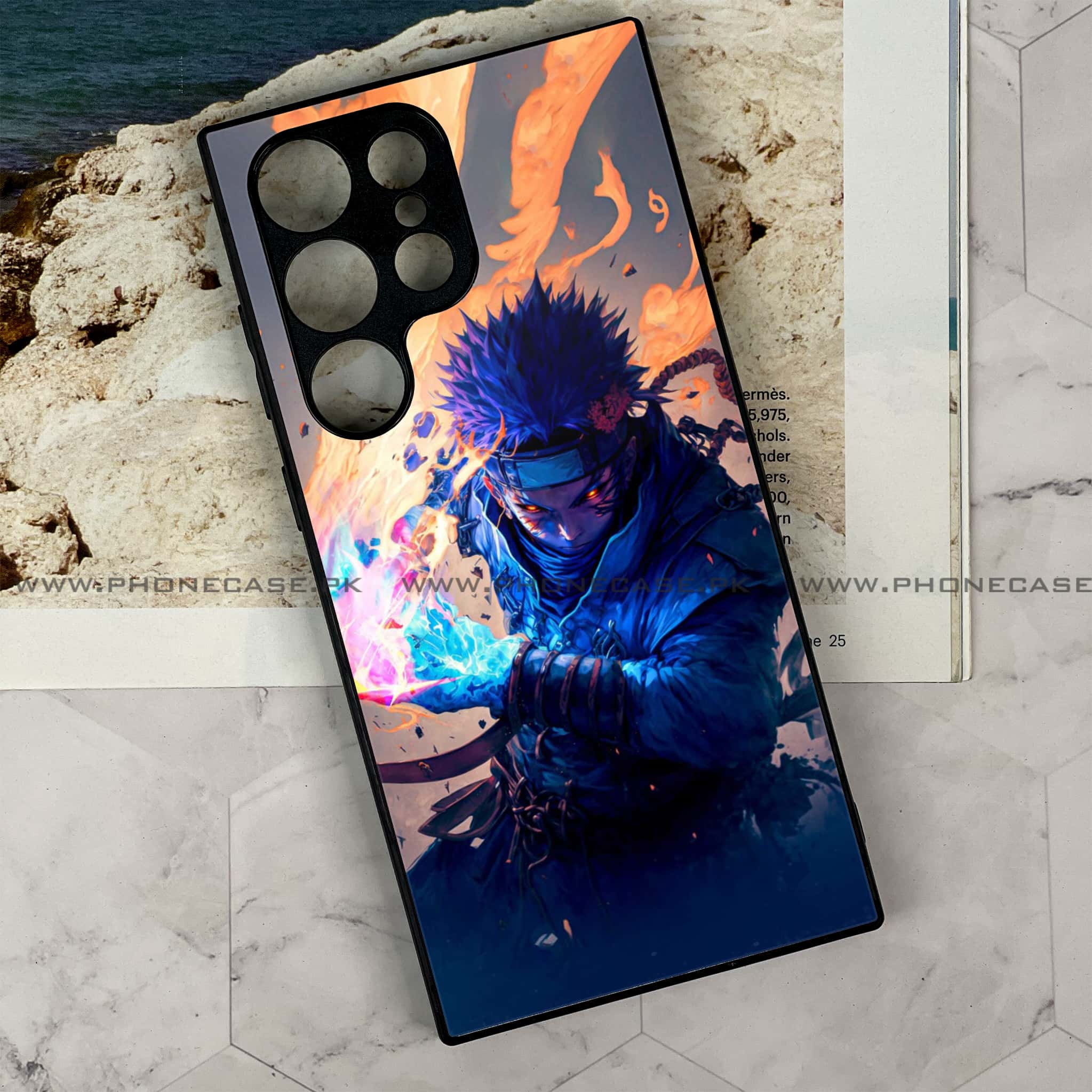 Samsung Galaxy S24 Ultra - Anime 2.0 Series - Premium Metal Printed soft Bumper shock Proof Case